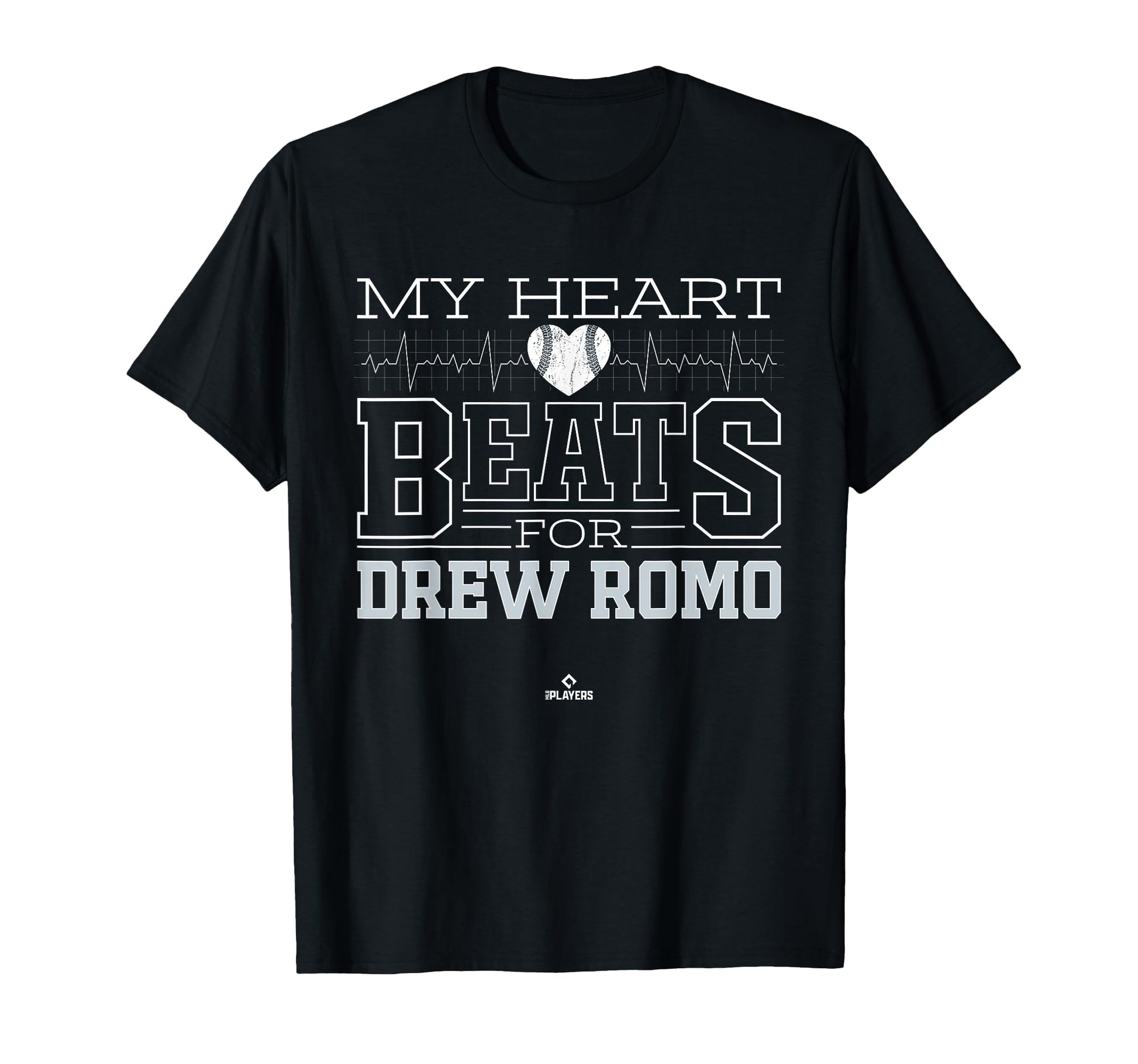 My Heart Beats Drew Romo Prospect T-Shirt - Unique Graphic Men Women - T-Shirt, Sweatshirt, Hoodie