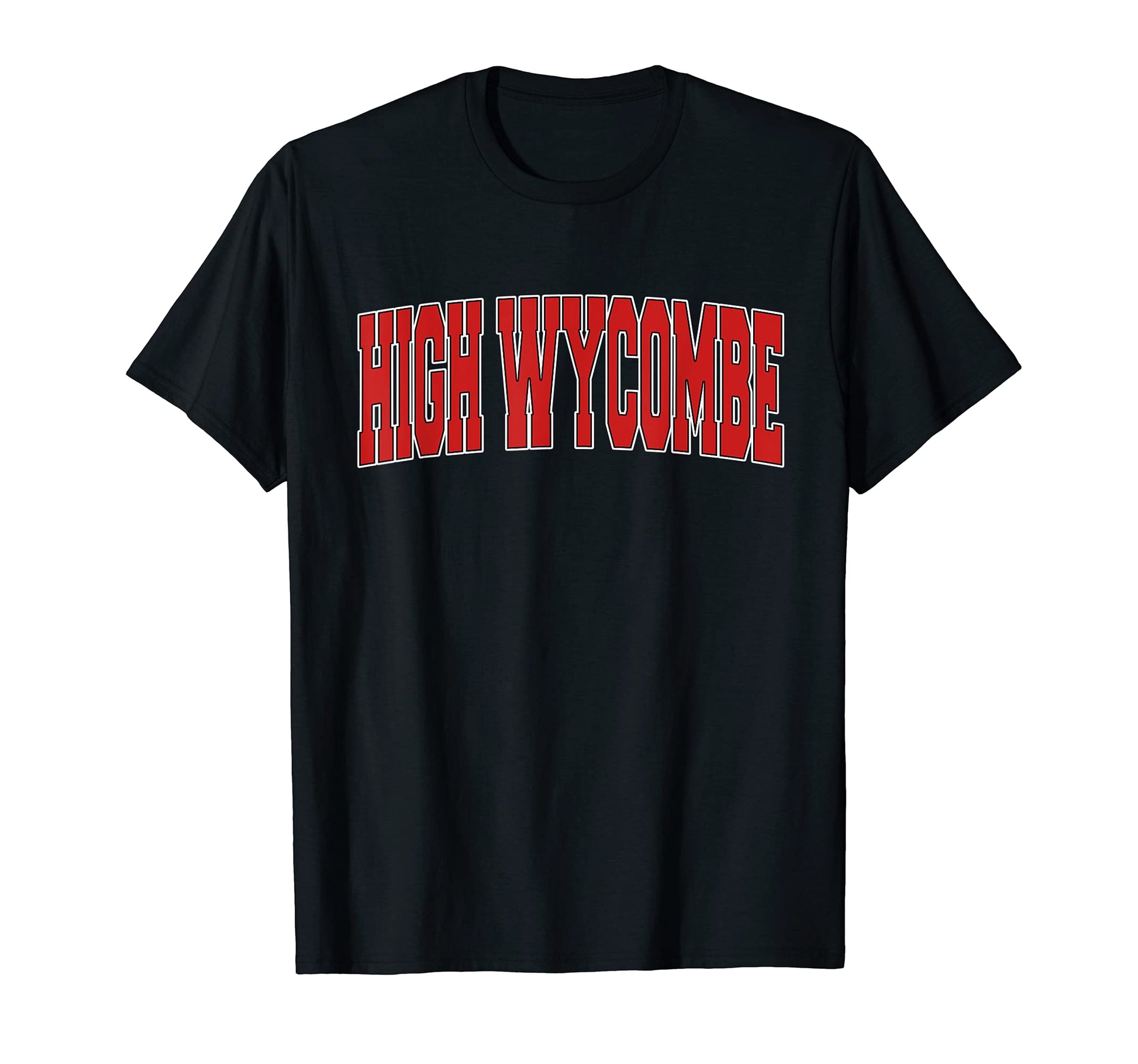 High Wycombe Varsity Uk Sports T-Shirt - Custom Art Print Men Women - T-Shirt, Sweatshirt, Hoodie