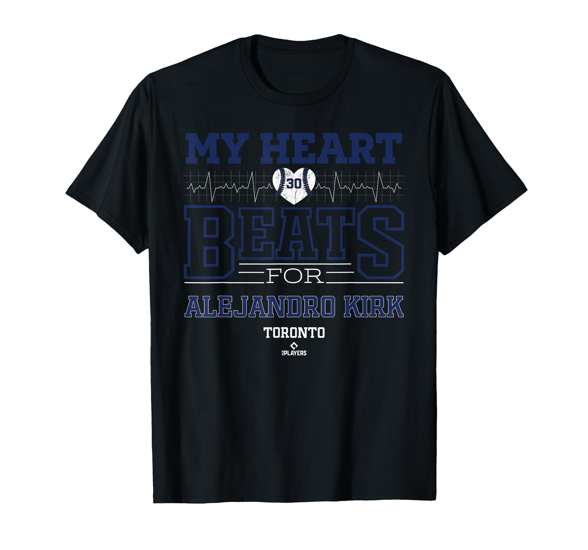 My Heart Beats Alejandro Kirk T-Shirt - Casual Everyday Wear for Adults - T-Shirt, Sweatshirt, Hoodie