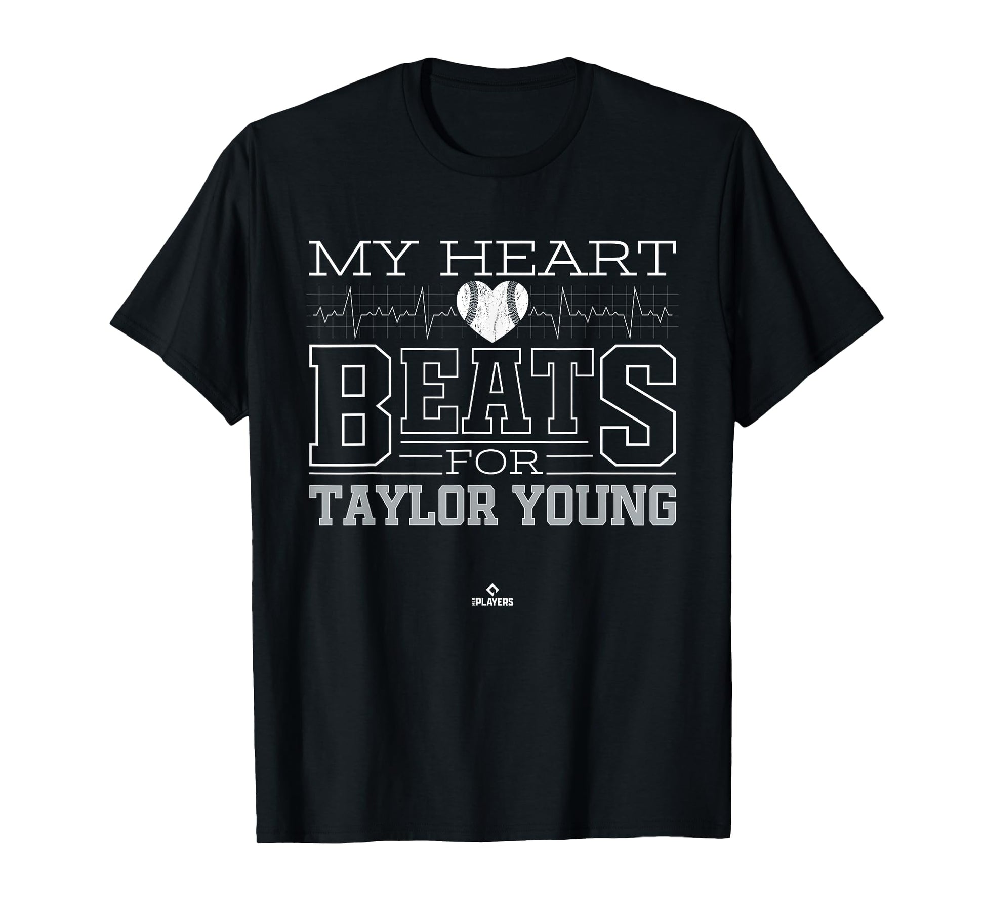 My Heart Beats Taylor Young T-Shirt - Casual Everyday Wear Men Women - T-Shirt, Sweatshirt, Hoodie