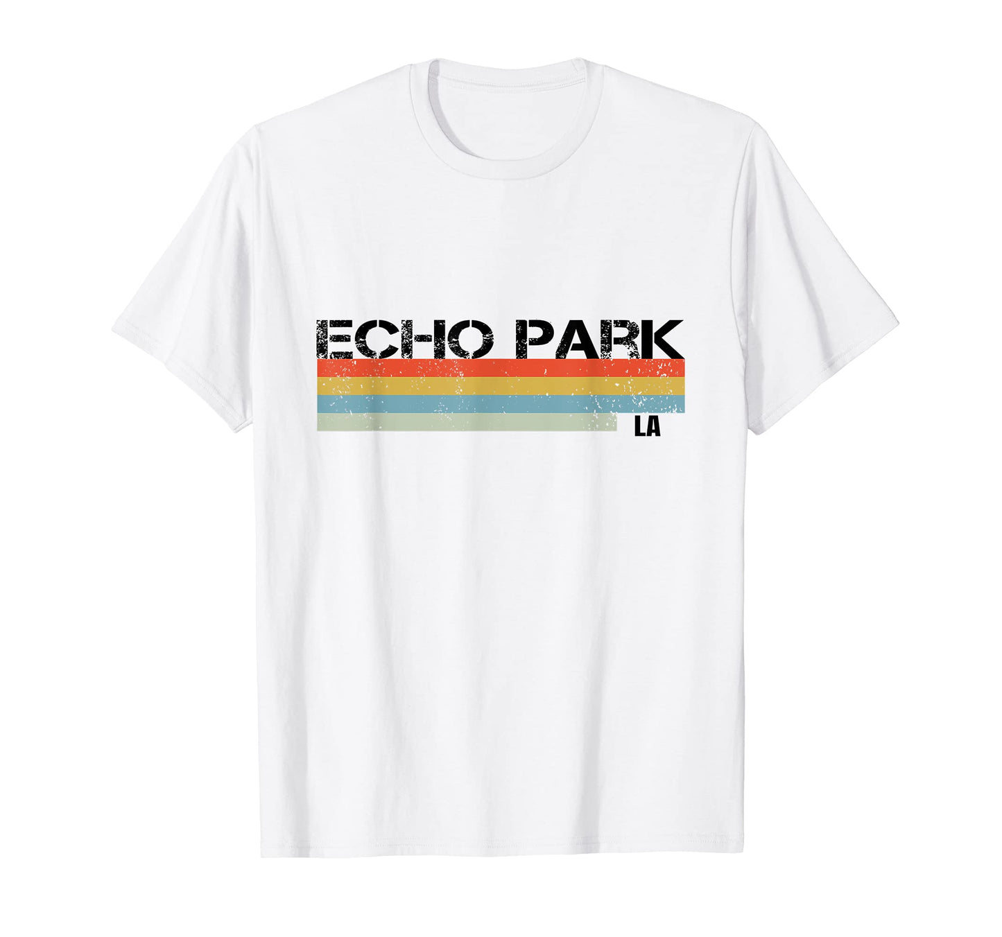 Echo Park Stripes T-Shirt - Minimalist Print Unisex - T-Shirt, Sweatshirt, Hoodie