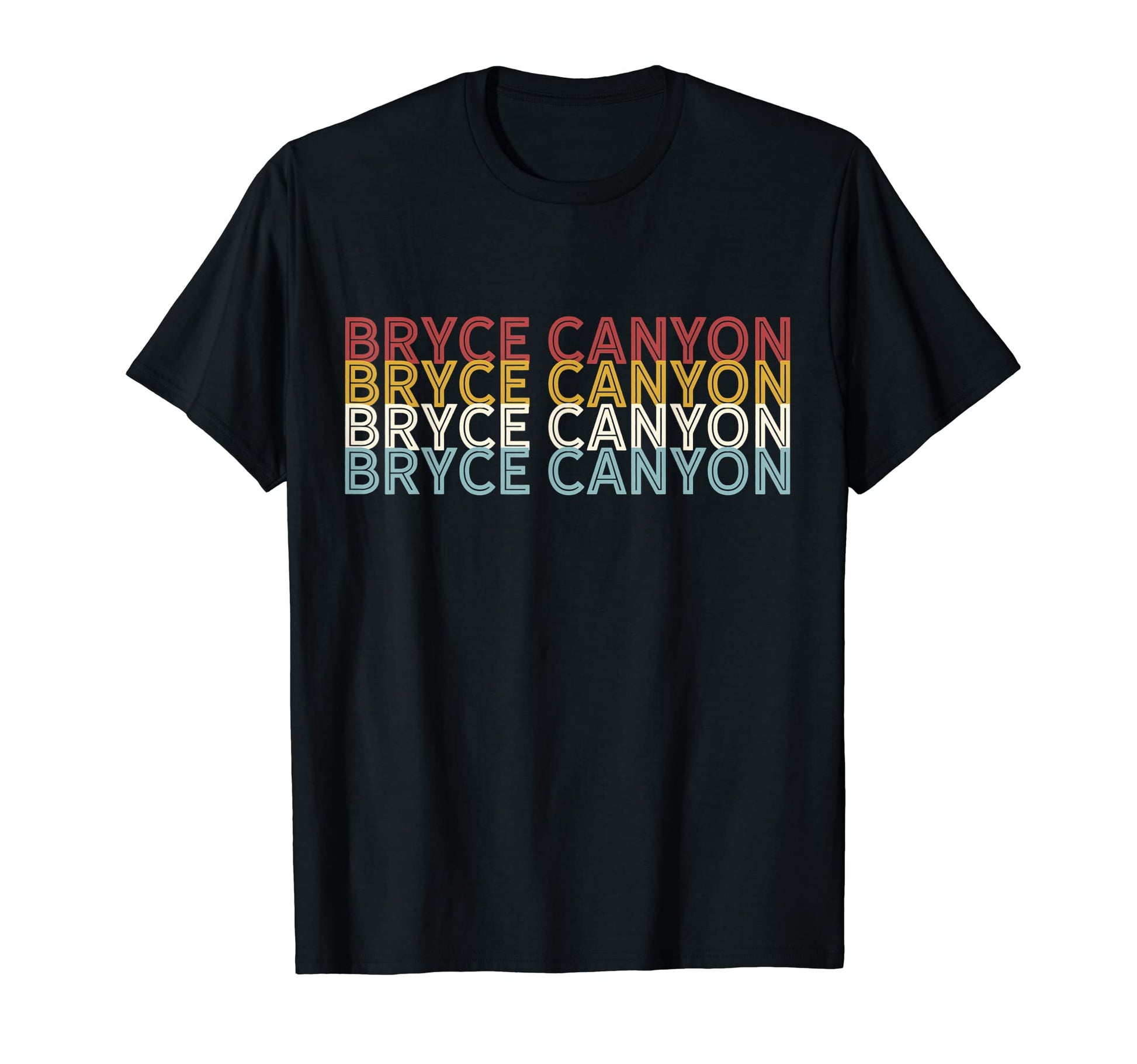 70S Usa Bryce Canyon National Park T-Shirt - Fun Novelty Design Unisex - T-Shirt, Sweatshirt, Hoodie