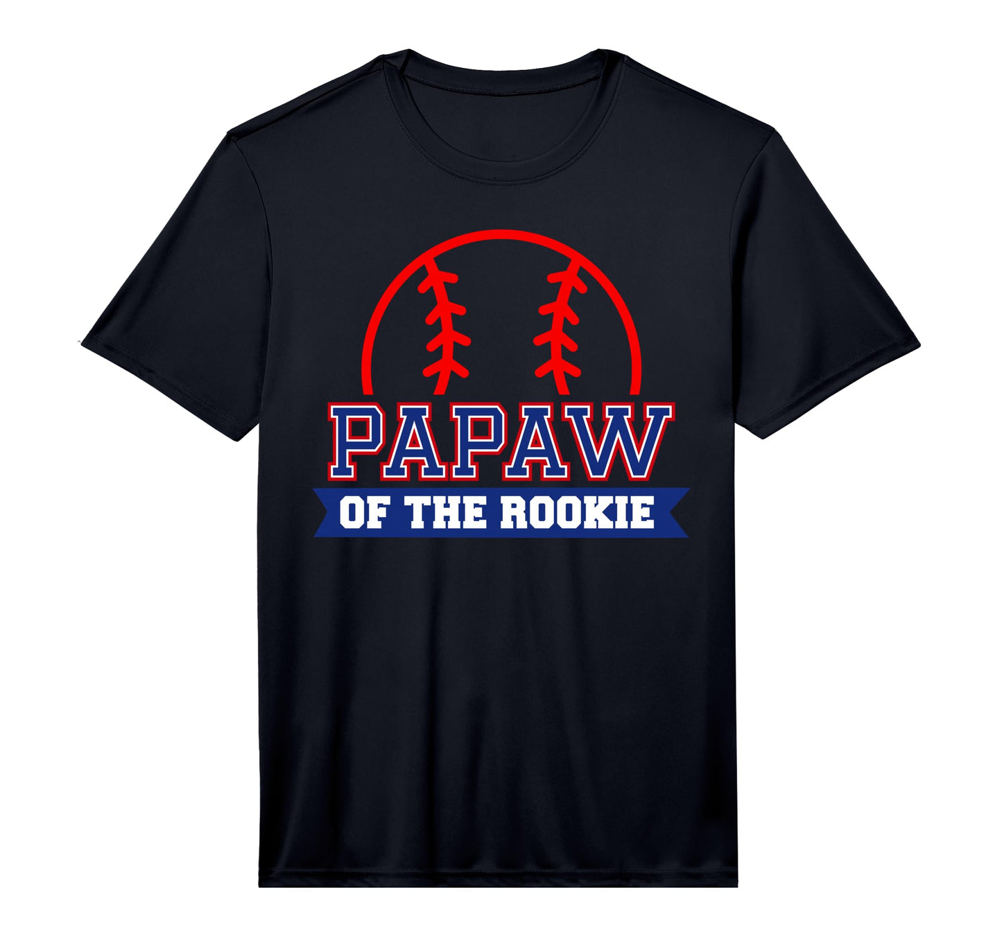 Papaw Rookie 1St Birthday Baseball T-Shirt - Trendy Graphic Men Women - T-Shirt, Sweatshirt, Hoodie