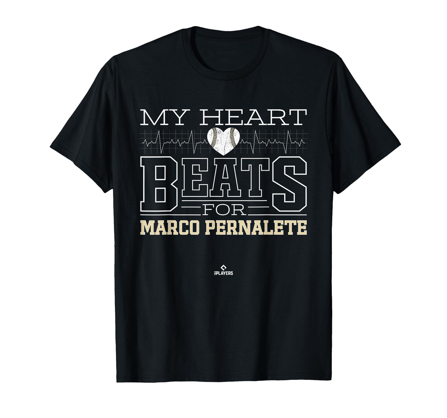 My Heart Beats Marco Pernalete T-Shirt - Fun Novelty Design for Adults - T-Shirt, Sweatshirt, Hoodie