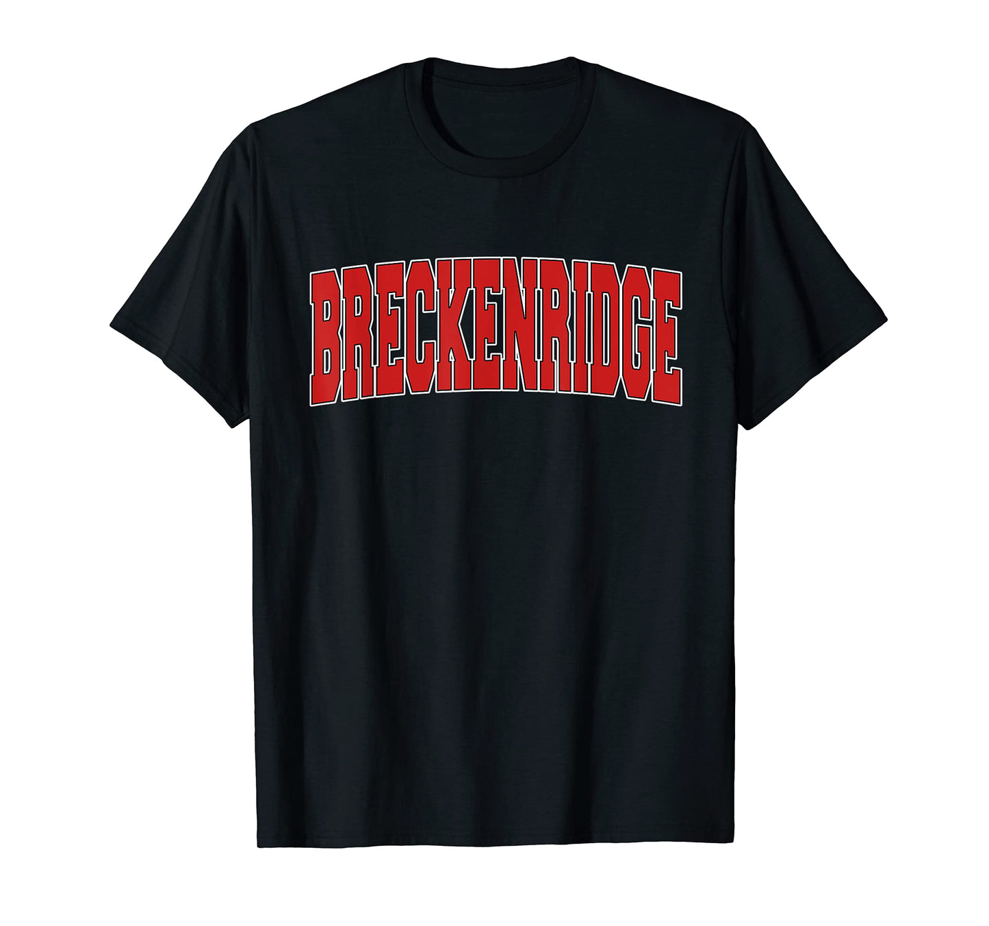 Breckenridge Co Colorado Varsity Usa Sports T-Shirt - Unique Graphic Unisex - T-Shirt, Sweatshirt, Hoodie