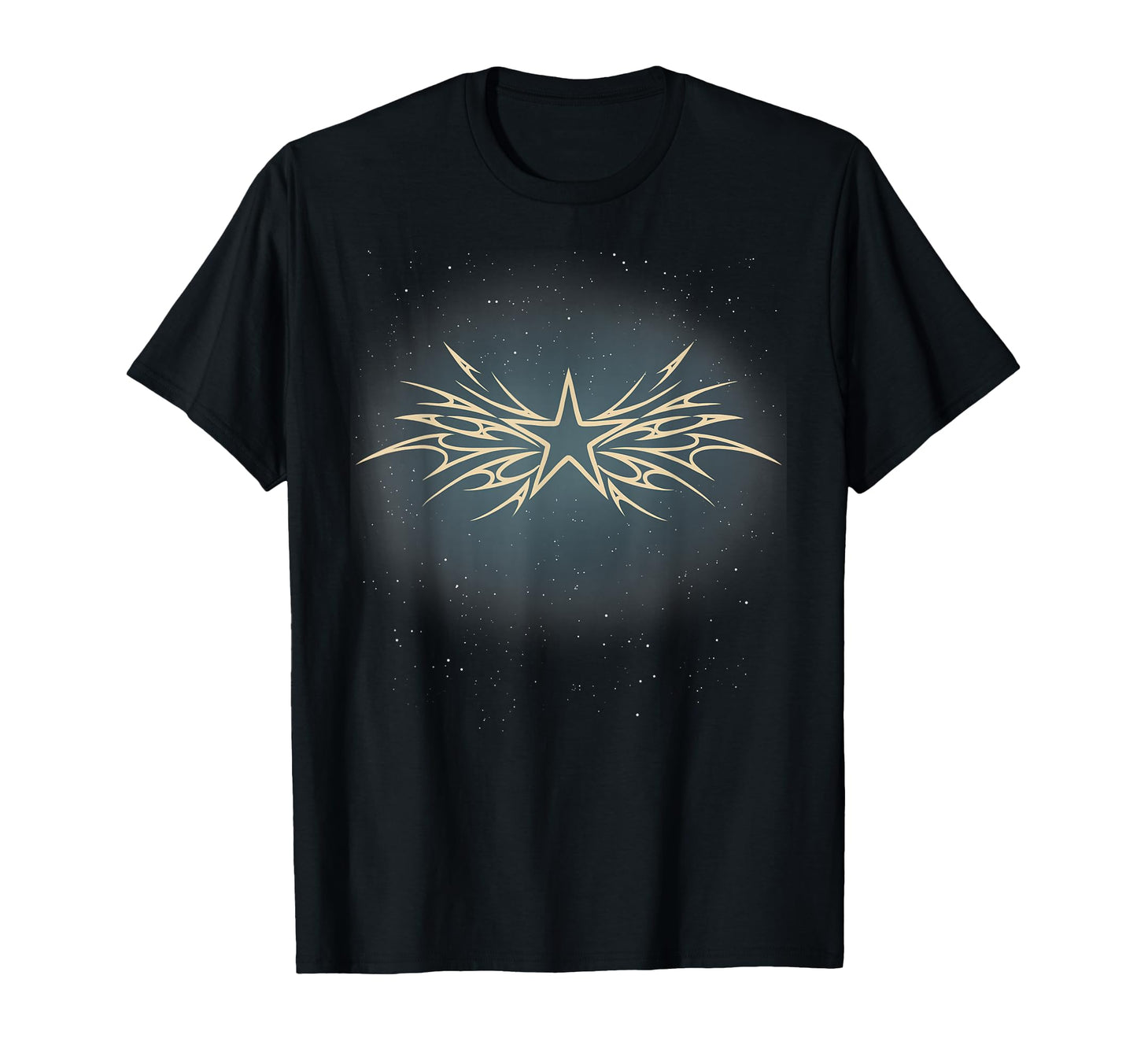 Y2K 90S Tattoo Star Starry Sky T-Shirt - Unique Graphic Men Women - T-Shirt, Sweatshirt, Hoodie