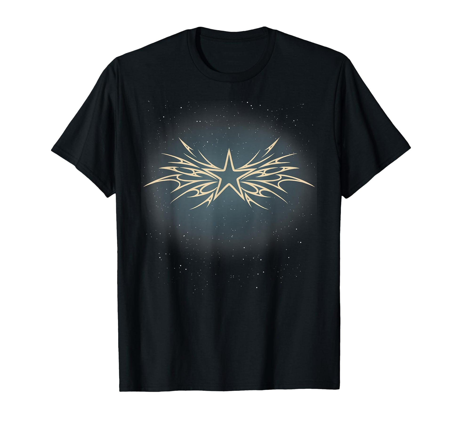 Y2K 90S Tattoo Star Starry Sky T-Shirt - Unique Graphic Men Women - T-Shirt, Sweatshirt, Hoodie
