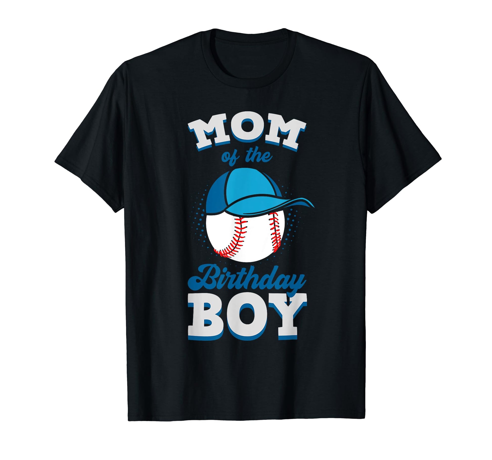 Mom Birthday Baseball Theme Family Bday T-Shirt - Graphic Print for Adults - T-Shirt, Sweatshirt, Hoodie
