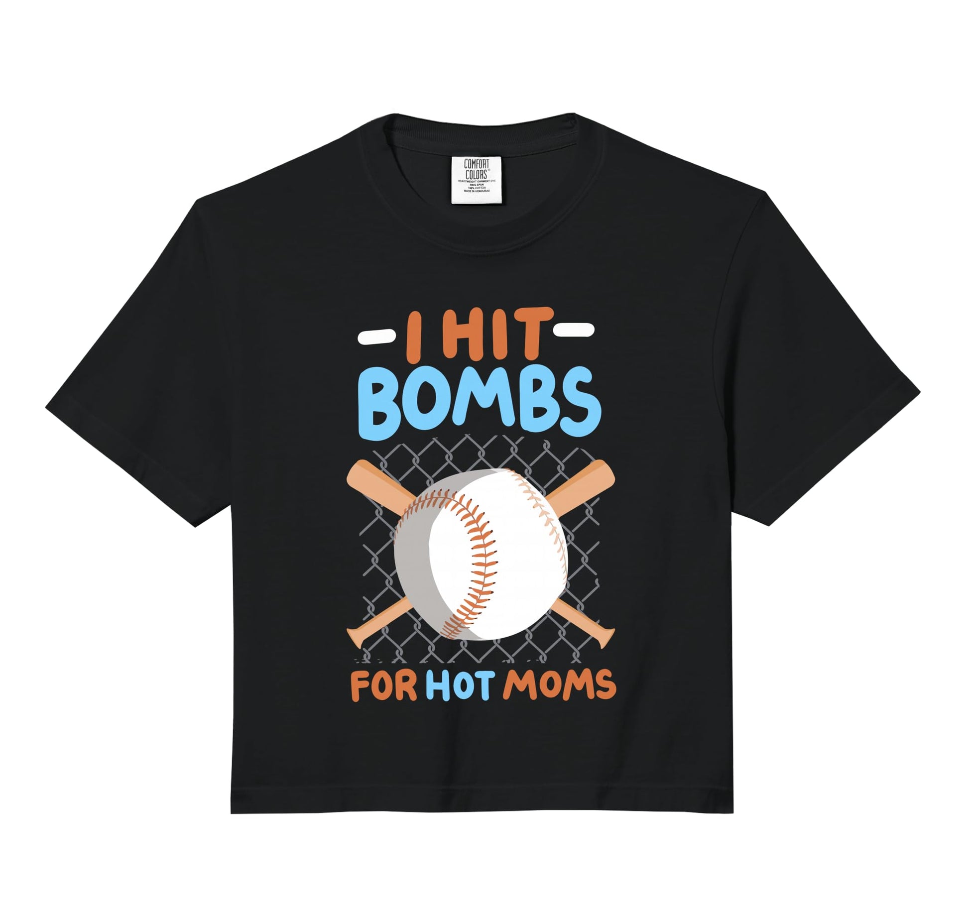 I Hit Bombs Hot Moms Baseball Comfort Hoodie - Casual Everyday Wear Unisex - T-Shirt, Sweatshirt, Hoodie