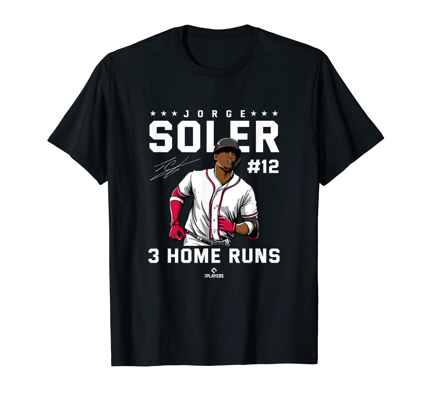 3 Home Runs Mlbpa Jorge Soler Baseball T-Shirt - Graphic Print Unisex - T-Shirt, Sweatshirt, Hoodie