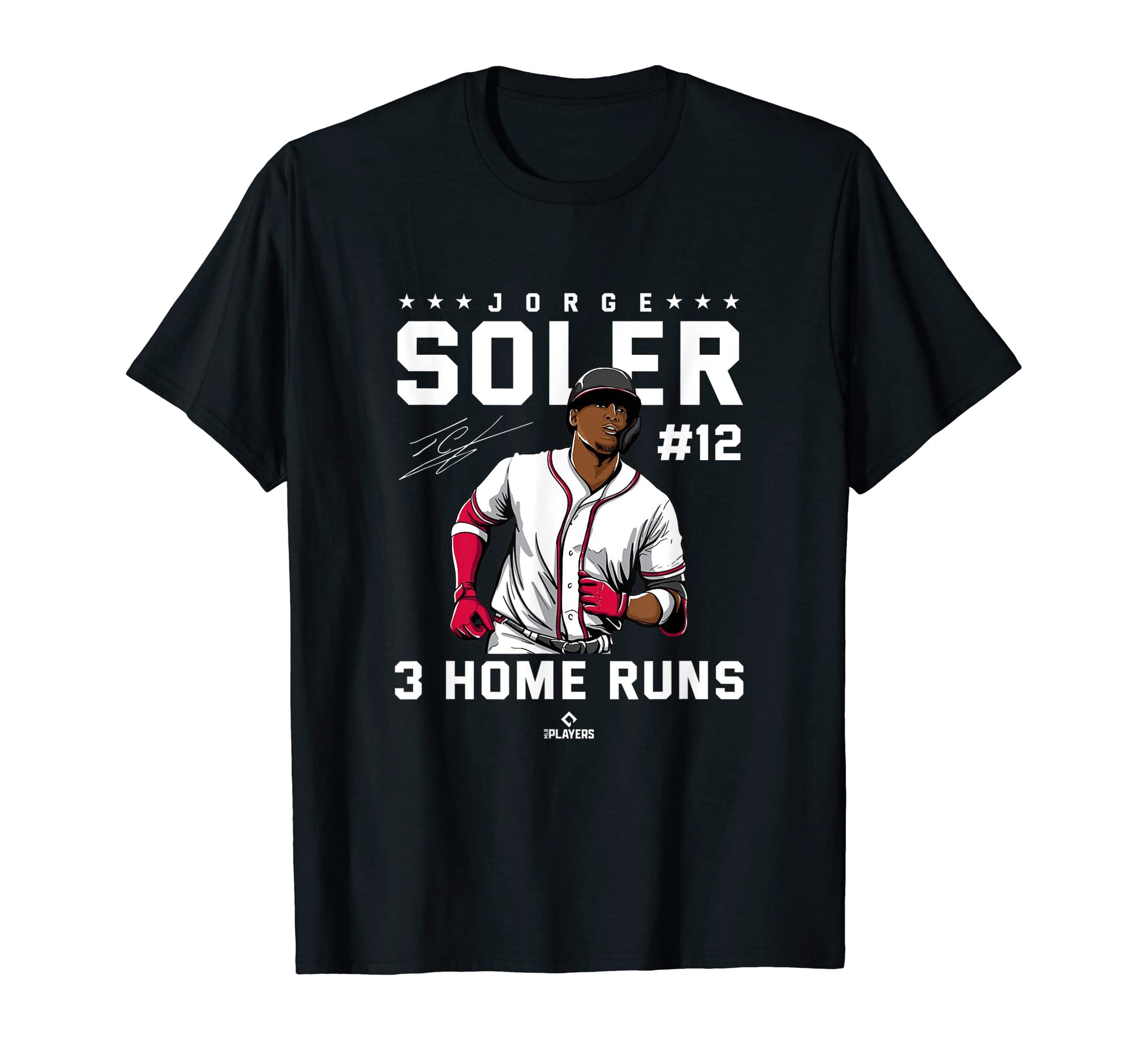3 Home Runs Mlbpa Jorge Soler Baseball T-Shirt - Graphic Print Unisex - T-Shirt, Sweatshirt, Hoodie