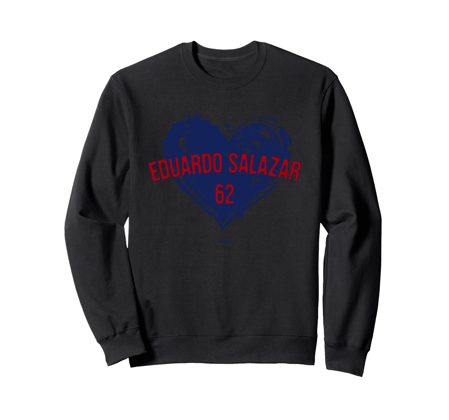 Distressed Heart Eduardo Salazar Sweatshirt - Fun Novelty Design Unisex - T-Shirt, Sweatshirt, Hoodie
