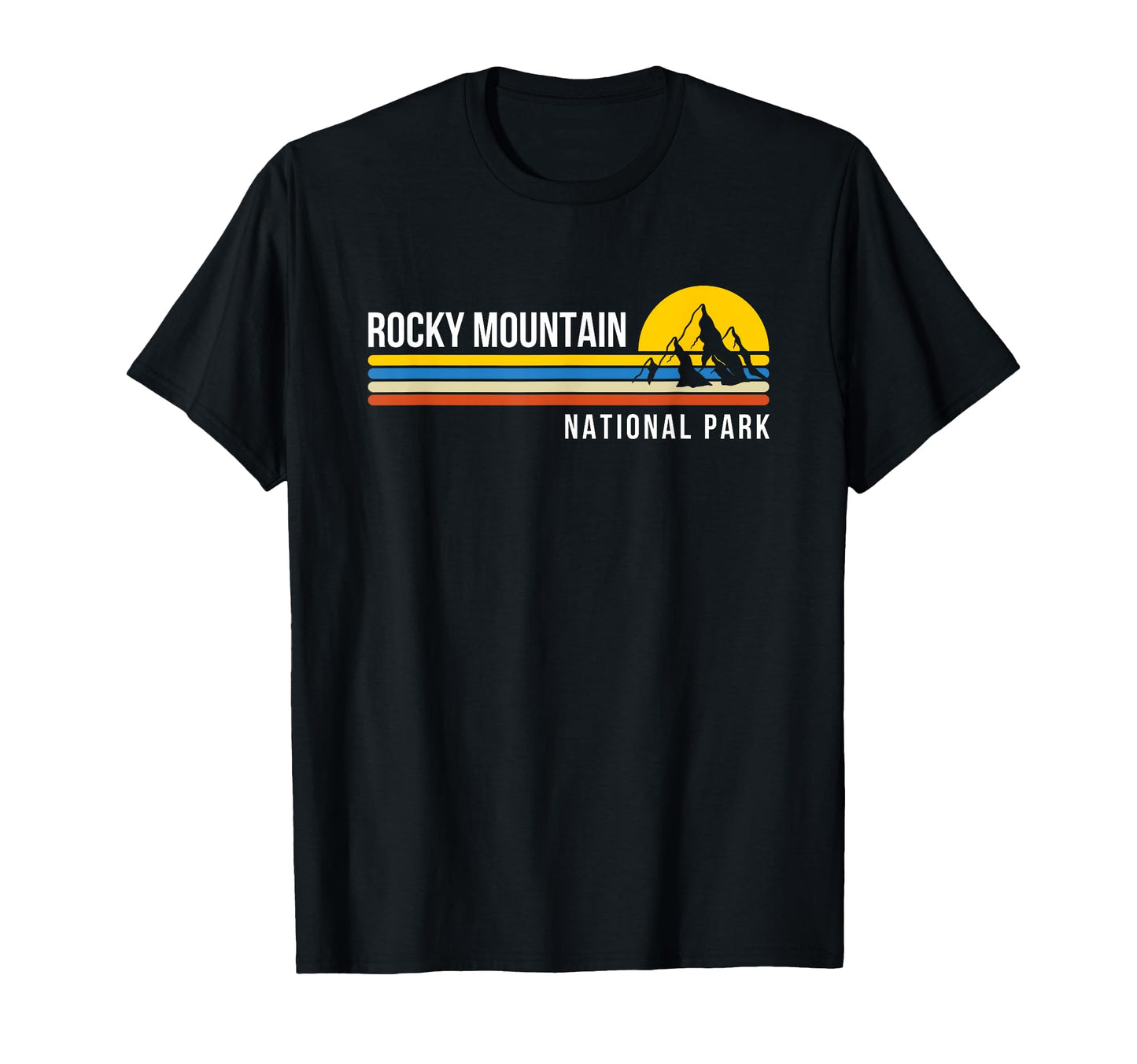 Rocky Mountain National Park Colorado T-Shirt - Minimalist Print Unisex - T-Shirt, Sweatshirt, Hoodie