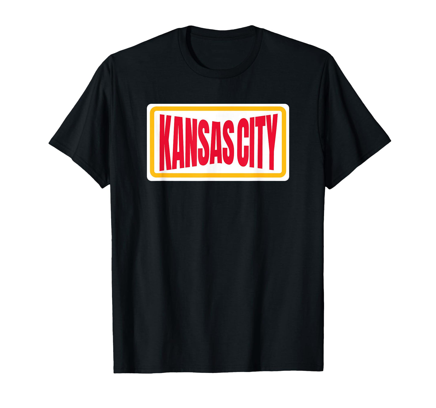 Kc Red Kansas City Red Yellow Fun T-Shirt - Streetwear Style Men Women - T-Shirt, Sweatshirt, Hoodie