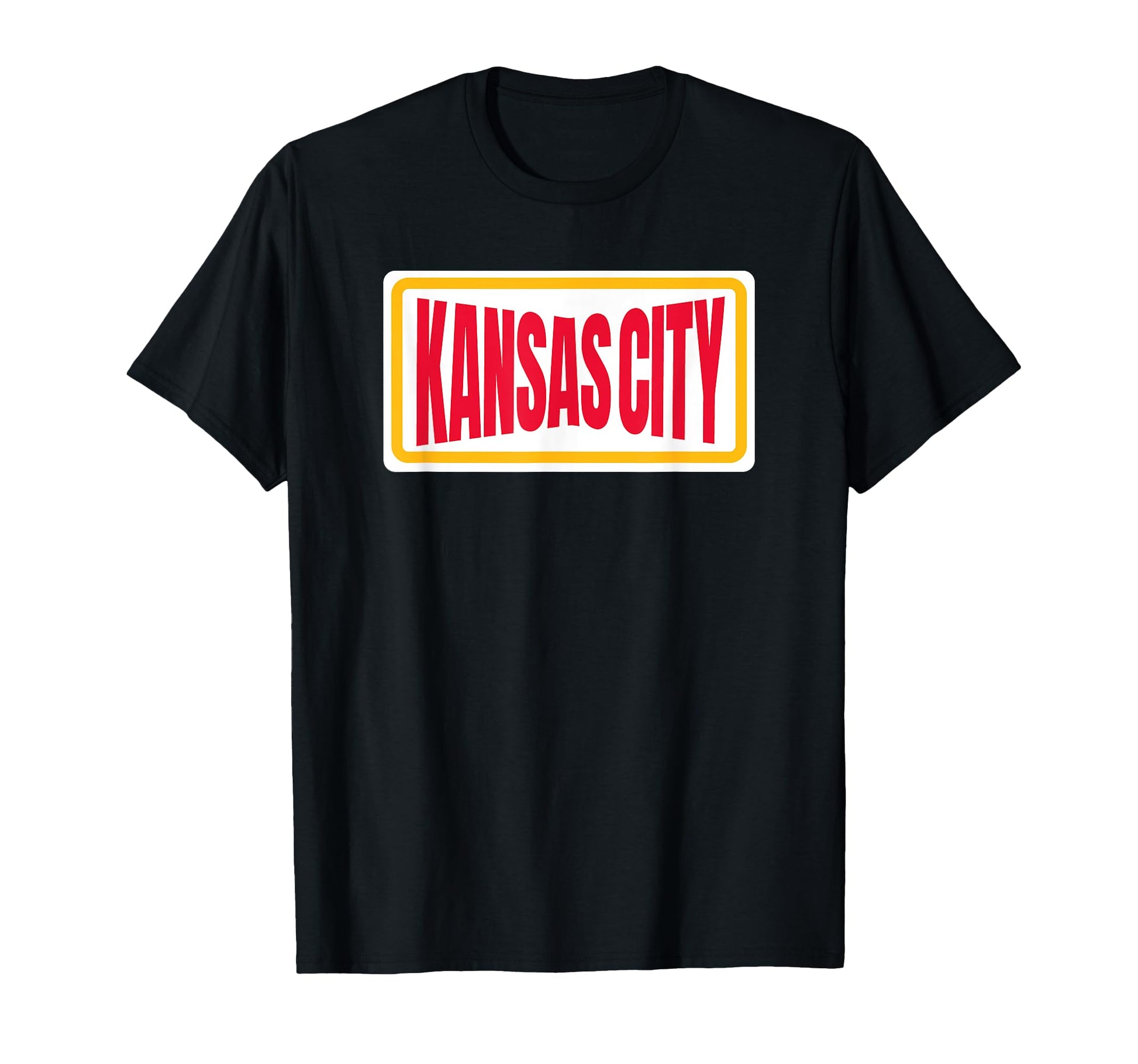 Kc Red Kansas City Red Yellow Fun T-Shirt - Streetwear Style Men Women - T-Shirt, Sweatshirt, Hoodie