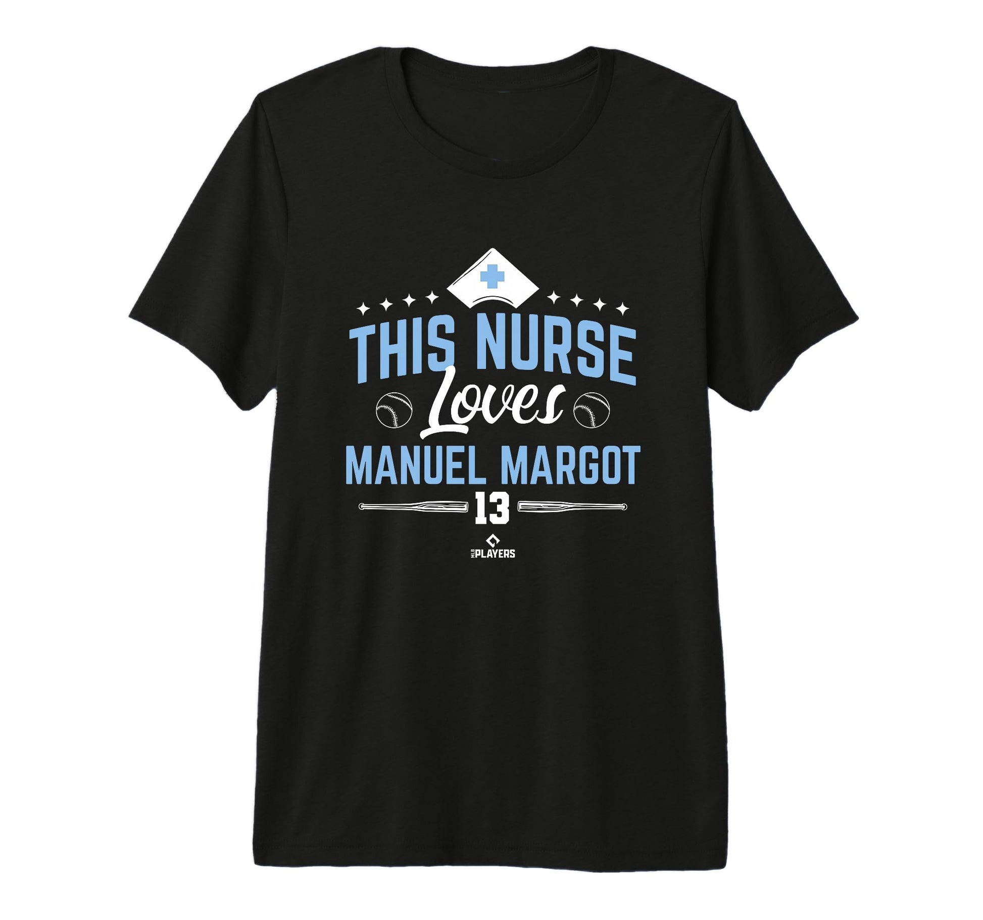 This Nurse Loves Manuel Margot Baseball T-Shirt - Trendy Graphic Unisex - T-Shirt, Sweatshirt, Hoodie