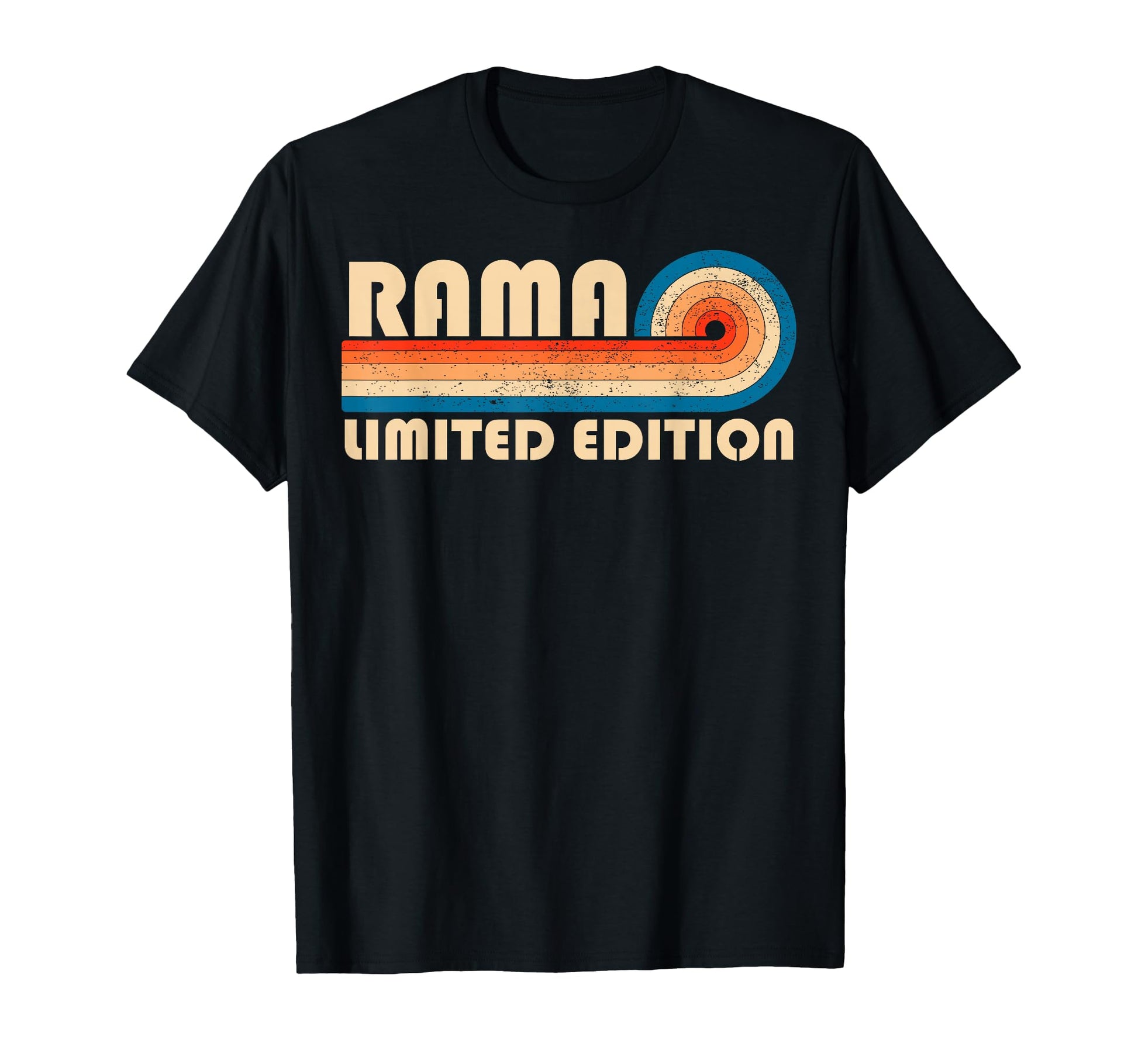 Rama 70S 80S Sunset Stripe T-Shirt - Minimalist Print for Adults - T-Shirt, Sweatshirt, Hoodie