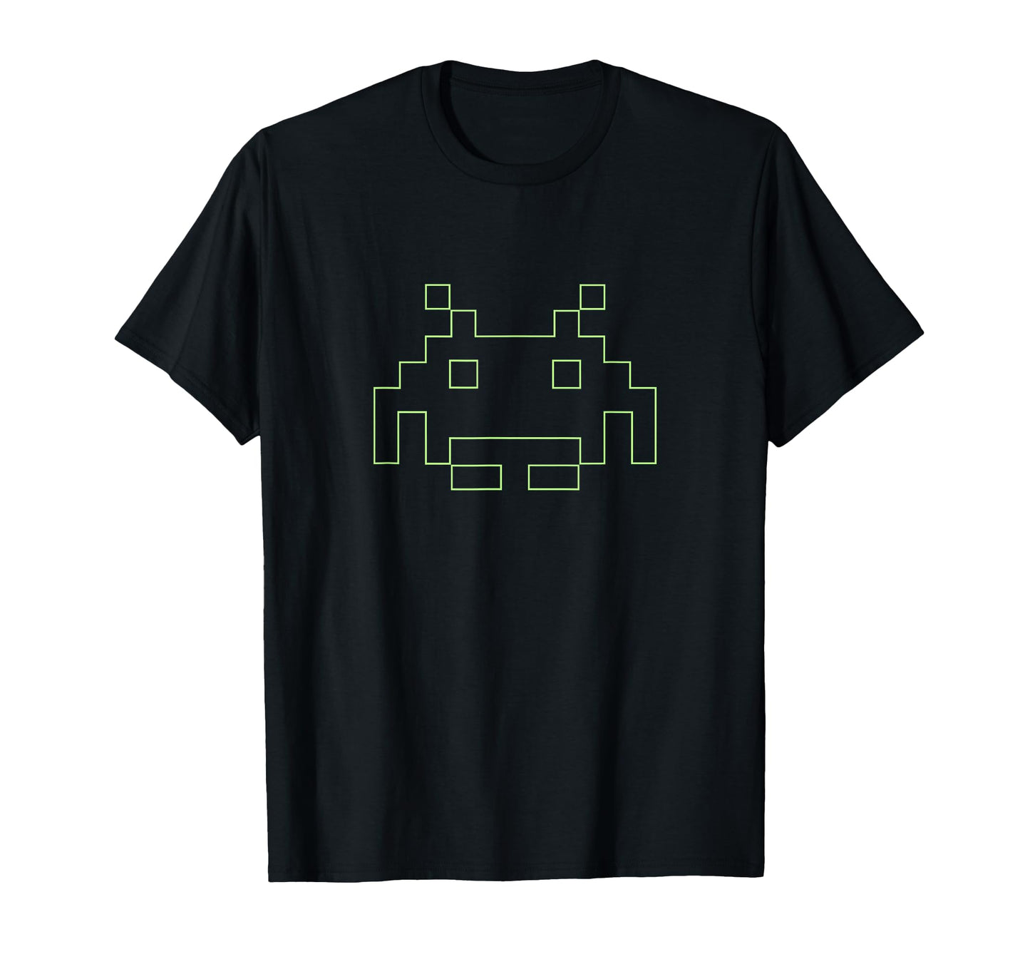 80S Arcade Game Space Alien Invaders T-Shirt - Minimalist Print Men Women - T-Shirt, Sweatshirt, Hoodie