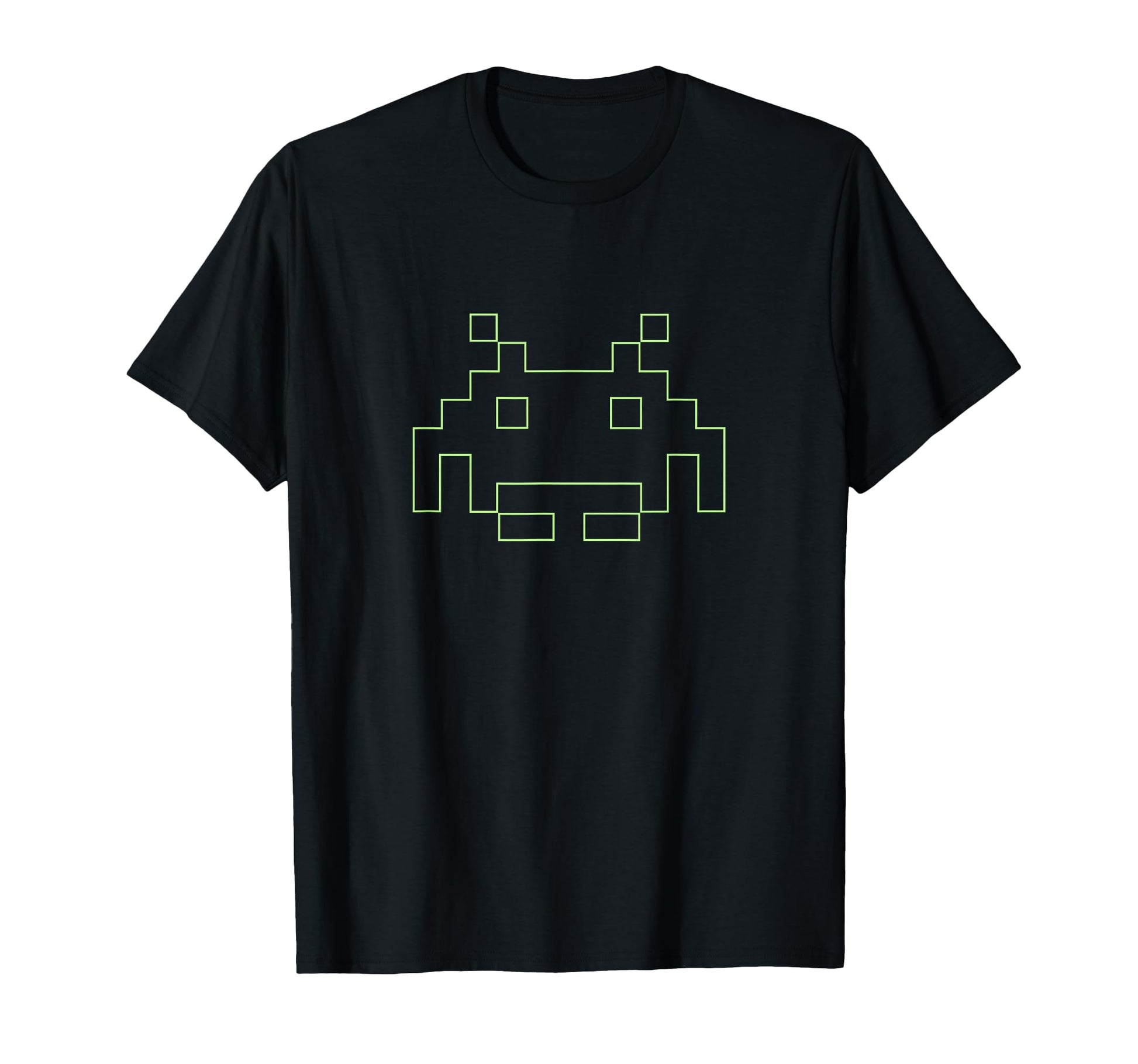 80S Arcade Game Space Alien Invaders T-Shirt - Minimalist Print Men Women - T-Shirt, Sweatshirt, Hoodie