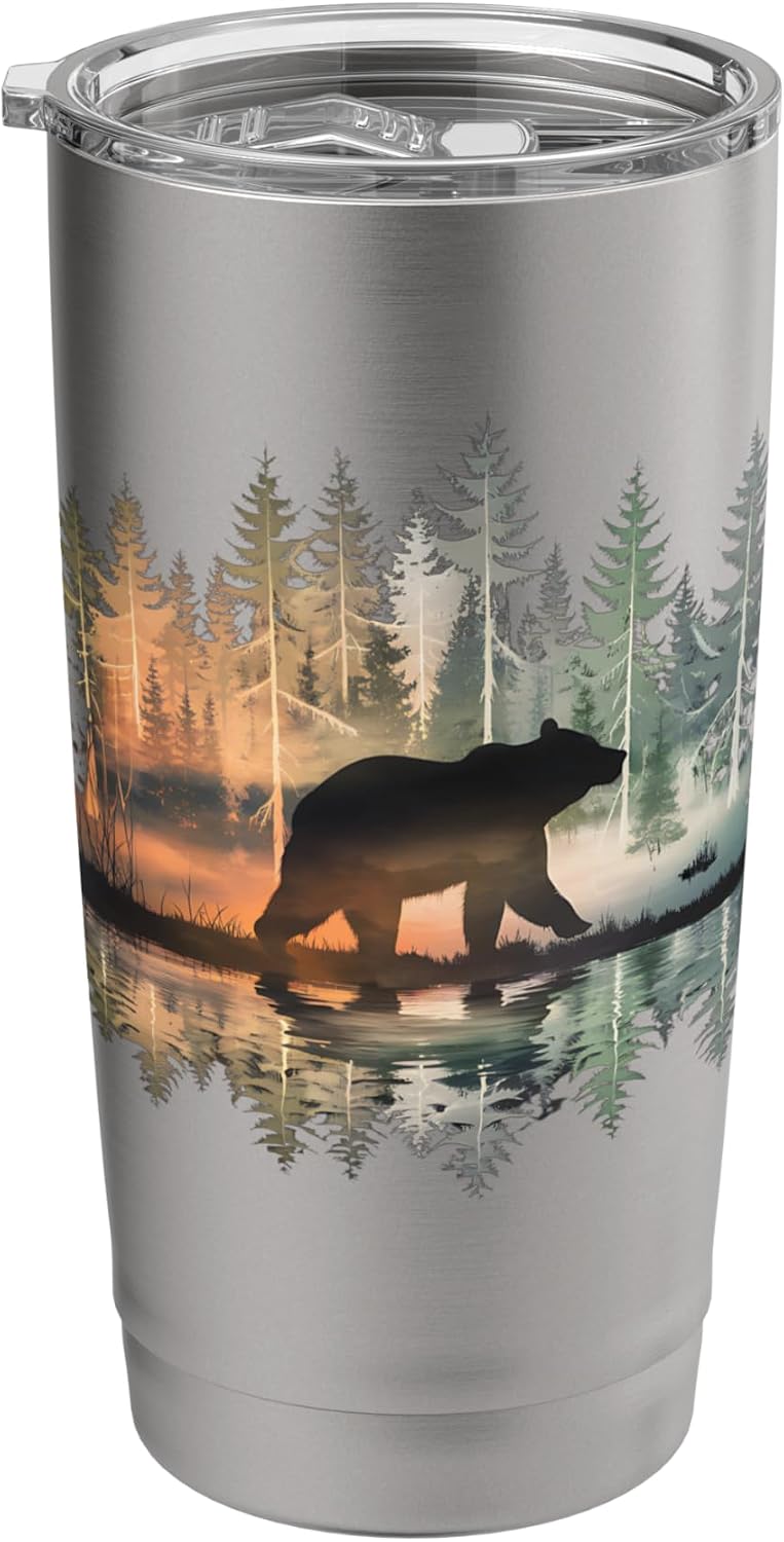 Bear Forest - Adult & Kids T-Shirts, Sweatshirts & Hoodies apparel design preview 1