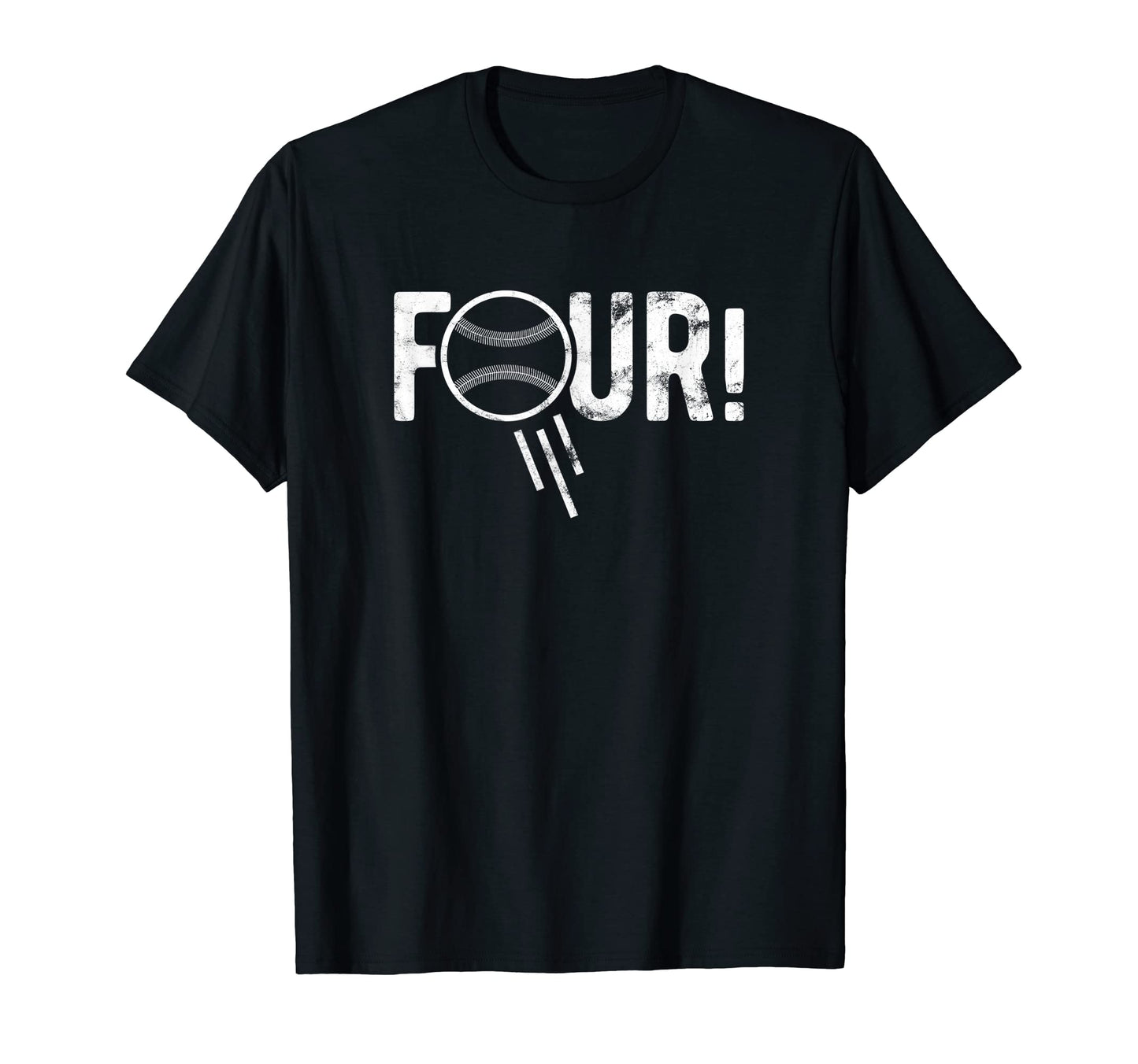 Funny Golf Four Baseball Home Run Joke T-Shirt - Trendy Graphic Men Women - T-Shirt, Sweatshirt, Hoodie