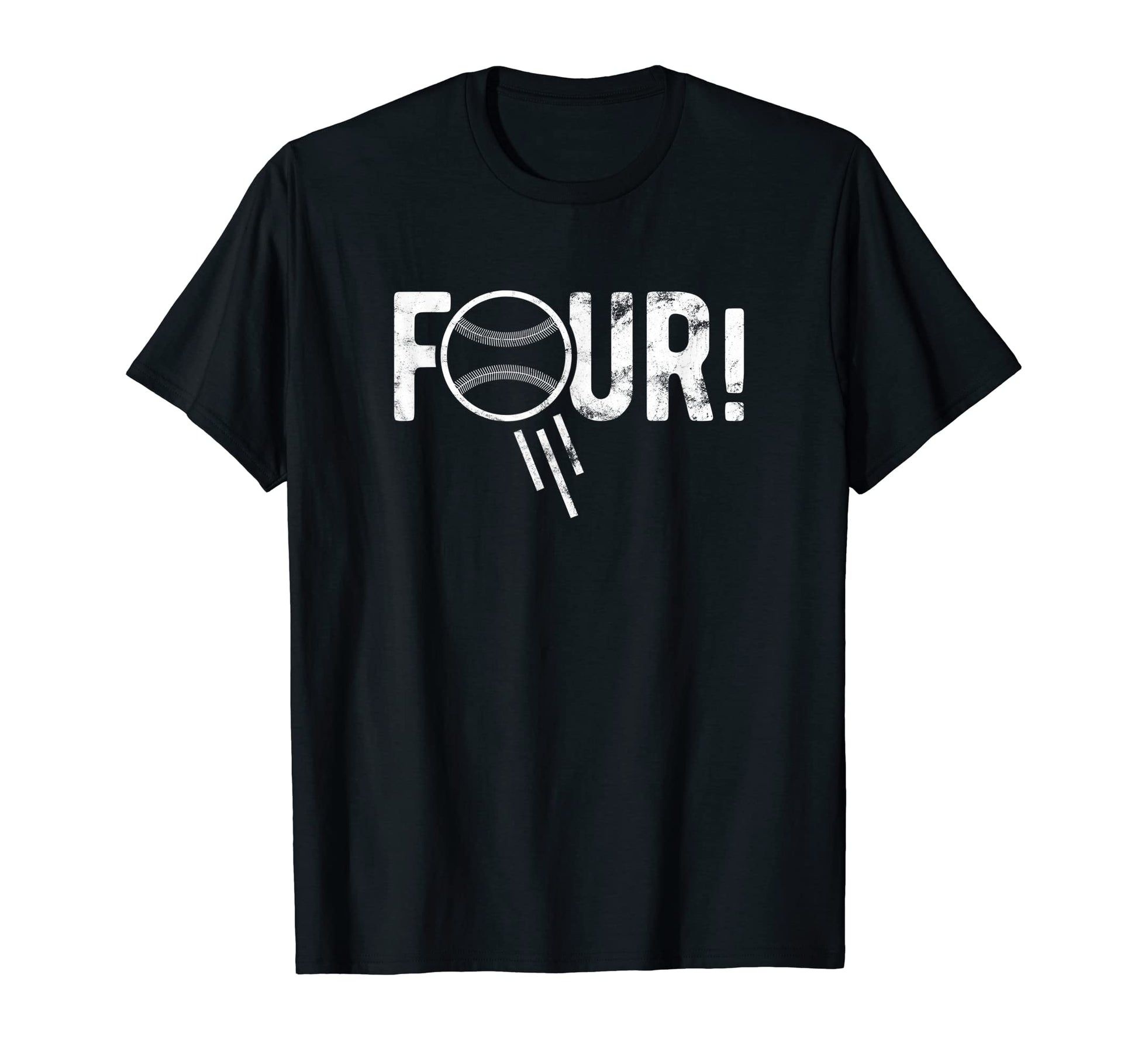 Funny Golf Four Baseball Home Run Joke T-Shirt - Trendy Graphic Men Women - T-Shirt, Sweatshirt, Hoodie