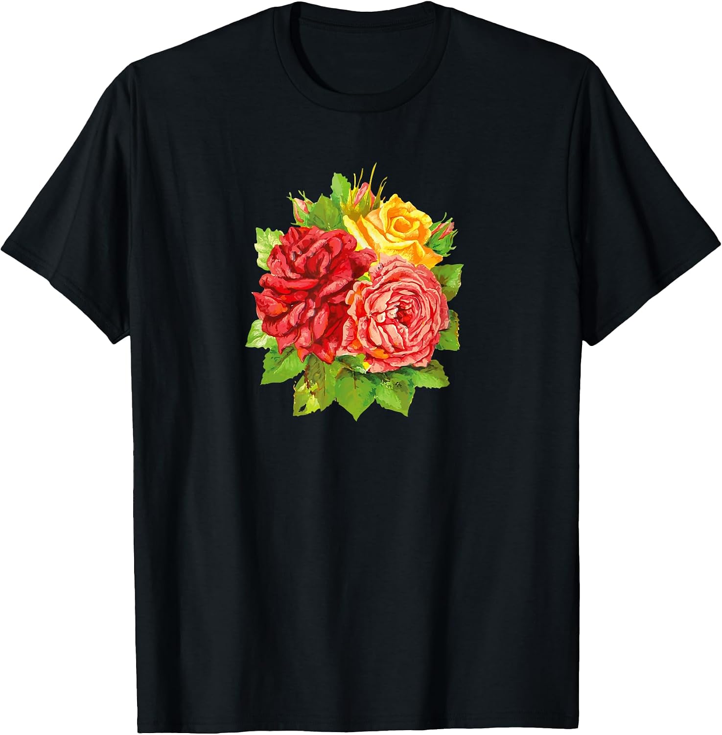 Roses Love - Adult & Kids T-Shirts, Sweatshirts & Hoodies apparel design preview 1