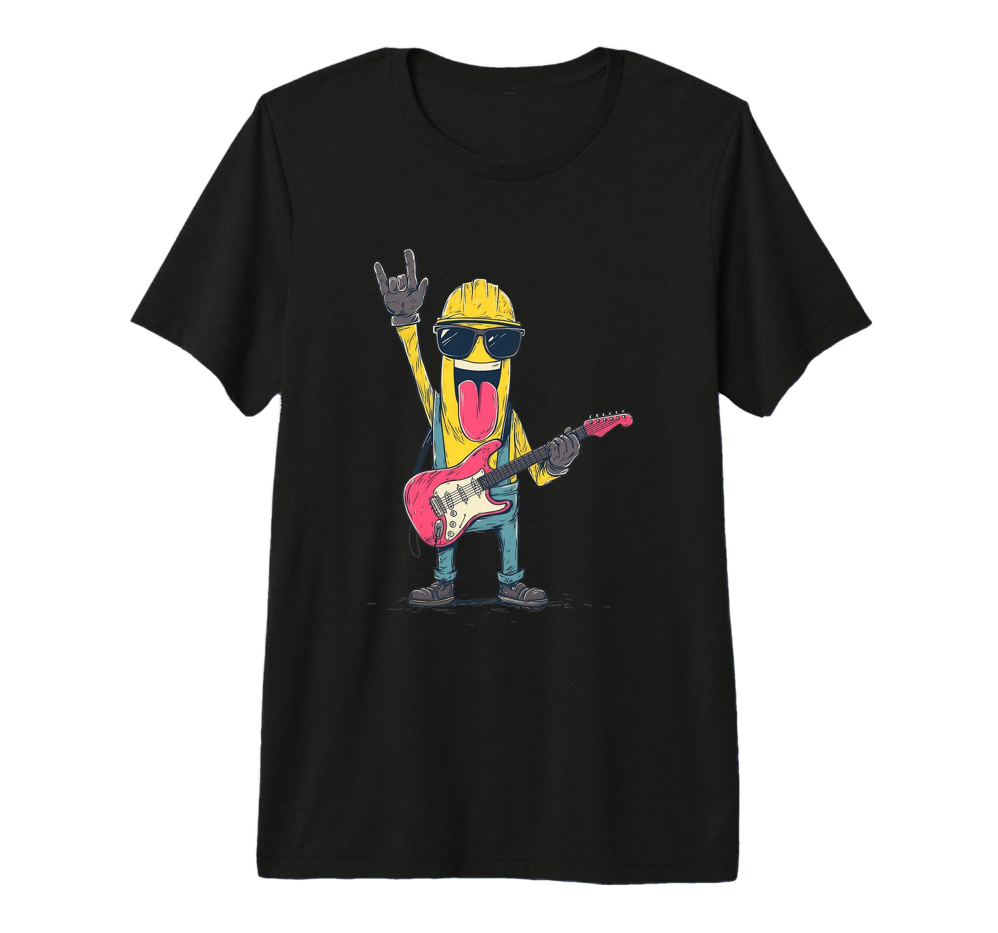 Funny Banana Cartoon Character T-Shirt - Fun Novelty Design Men Women - T-Shirt, Sweatshirt, Hoodie