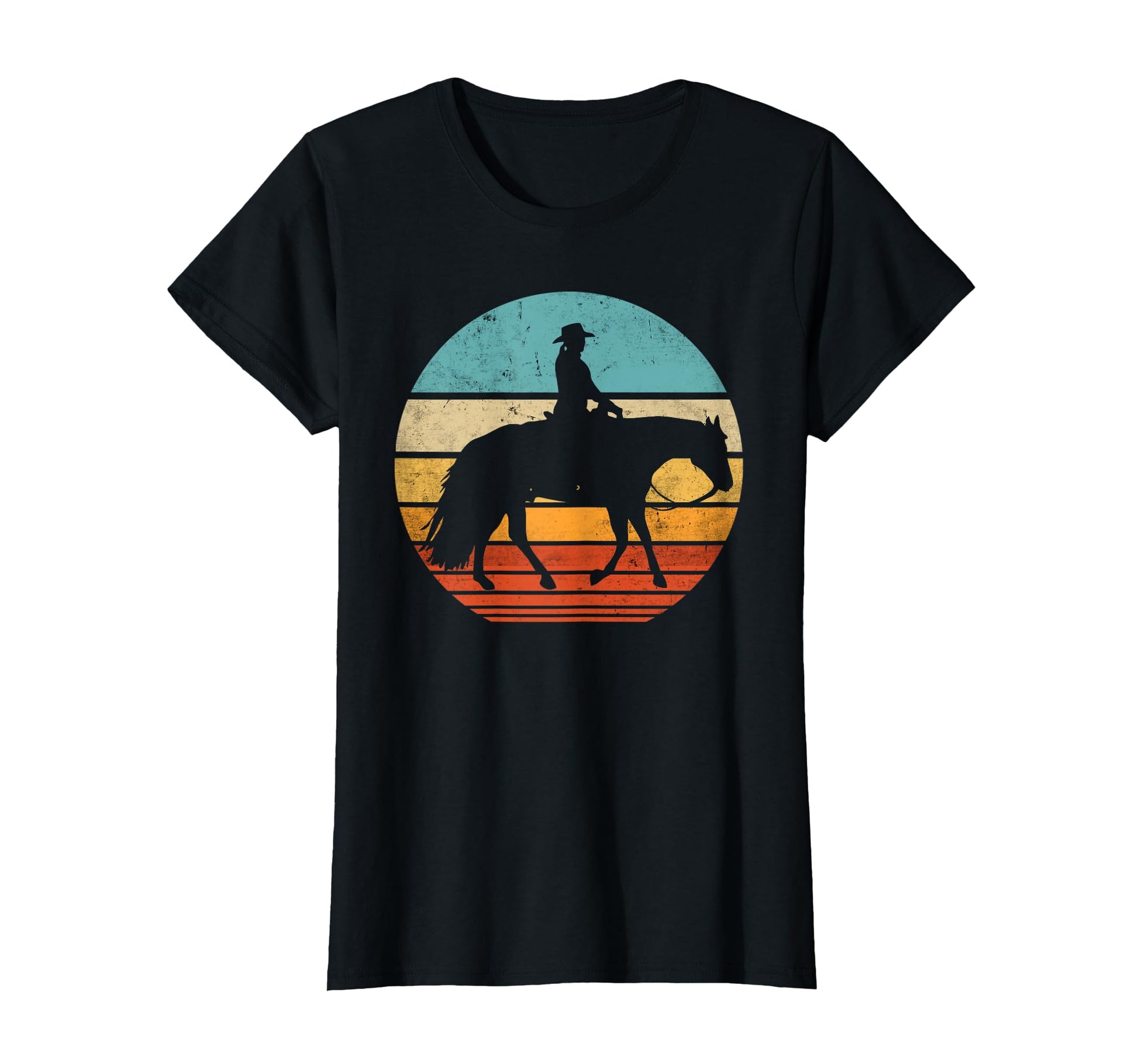 Western Riding Western Rider Riding T-Shirt - Aesthetic Graphic Unisex - T-Shirt, Sweatshirt, Hoodie
