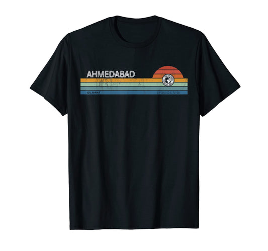 Ahmedabad Gujarat India Sunset Rainbow T-Shirt - Trendy Graphic Men Women - T-Shirt, Sweatshirt, Hoodie