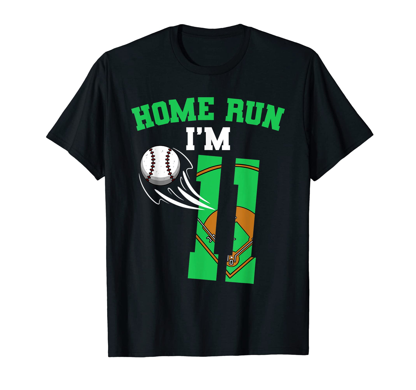 Baseball Player Homerun 11Th Baseball T-Shirt - Streetwear Style Men Women - T-Shirt, Sweatshirt, Hoodie