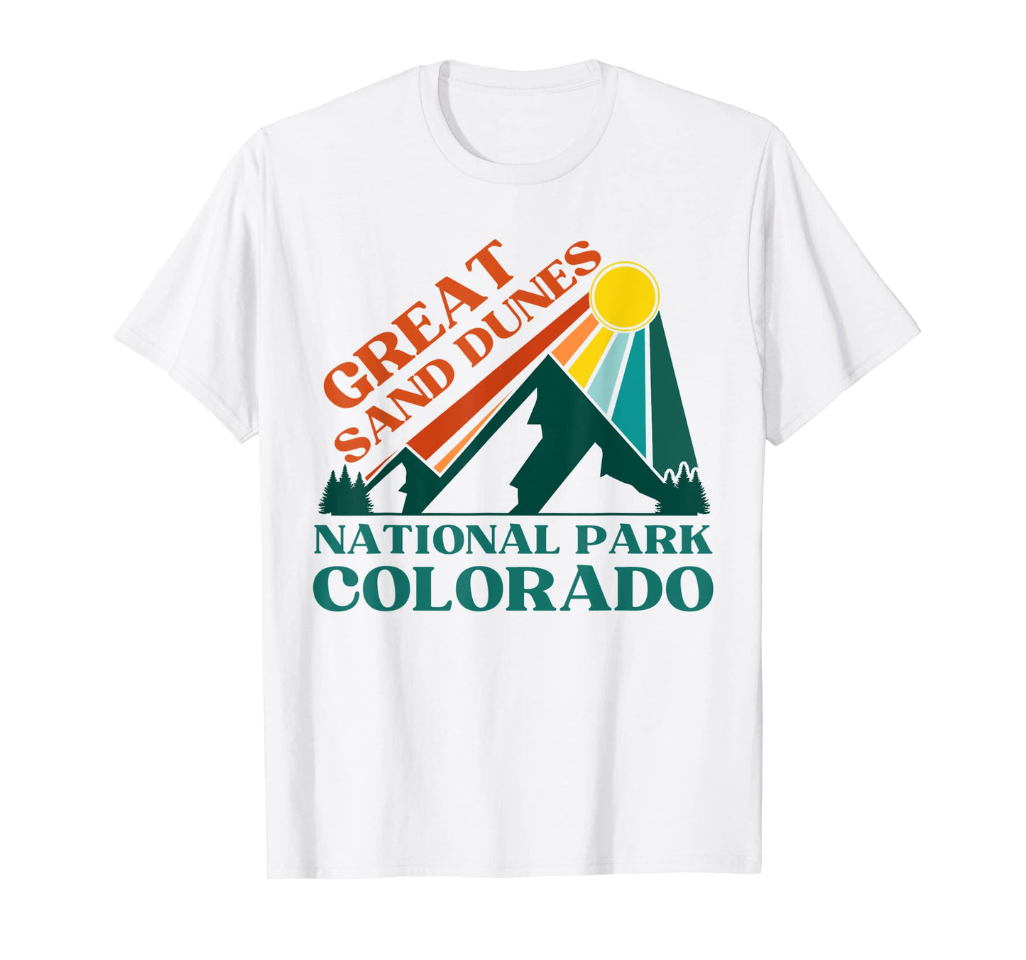 Great Sand Dunes National Park T-Shirt - Fun Novelty Design Men Women - T-Shirt, Sweatshirt, Hoodie
