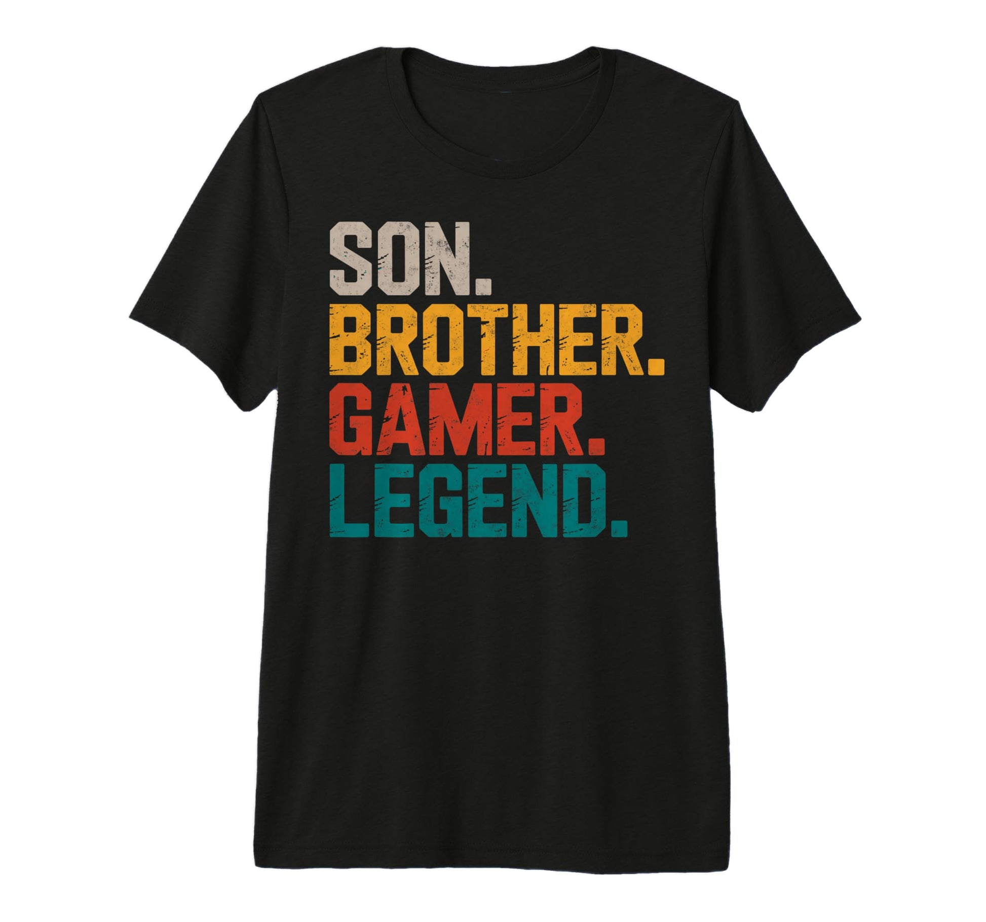 Son Brother Gamer Legend Video Game T-Shirt - Trendy Graphic Men Women - T-Shirt, Sweatshirt, Hoodie