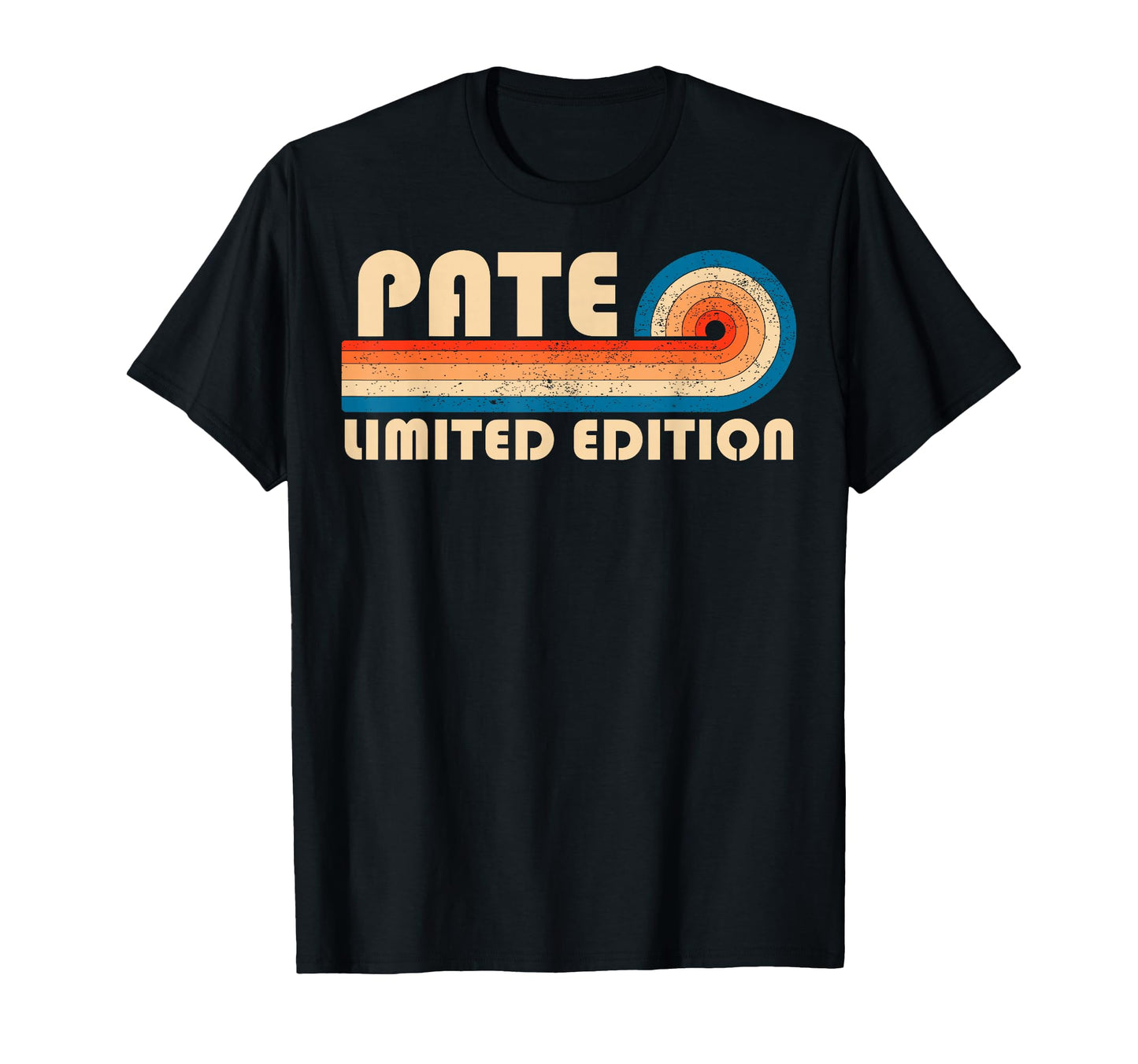 Pate 70S 80S Sunset Stripe T-Shirt - Fun Novelty Design Unisex - T-Shirt, Sweatshirt, Hoodie