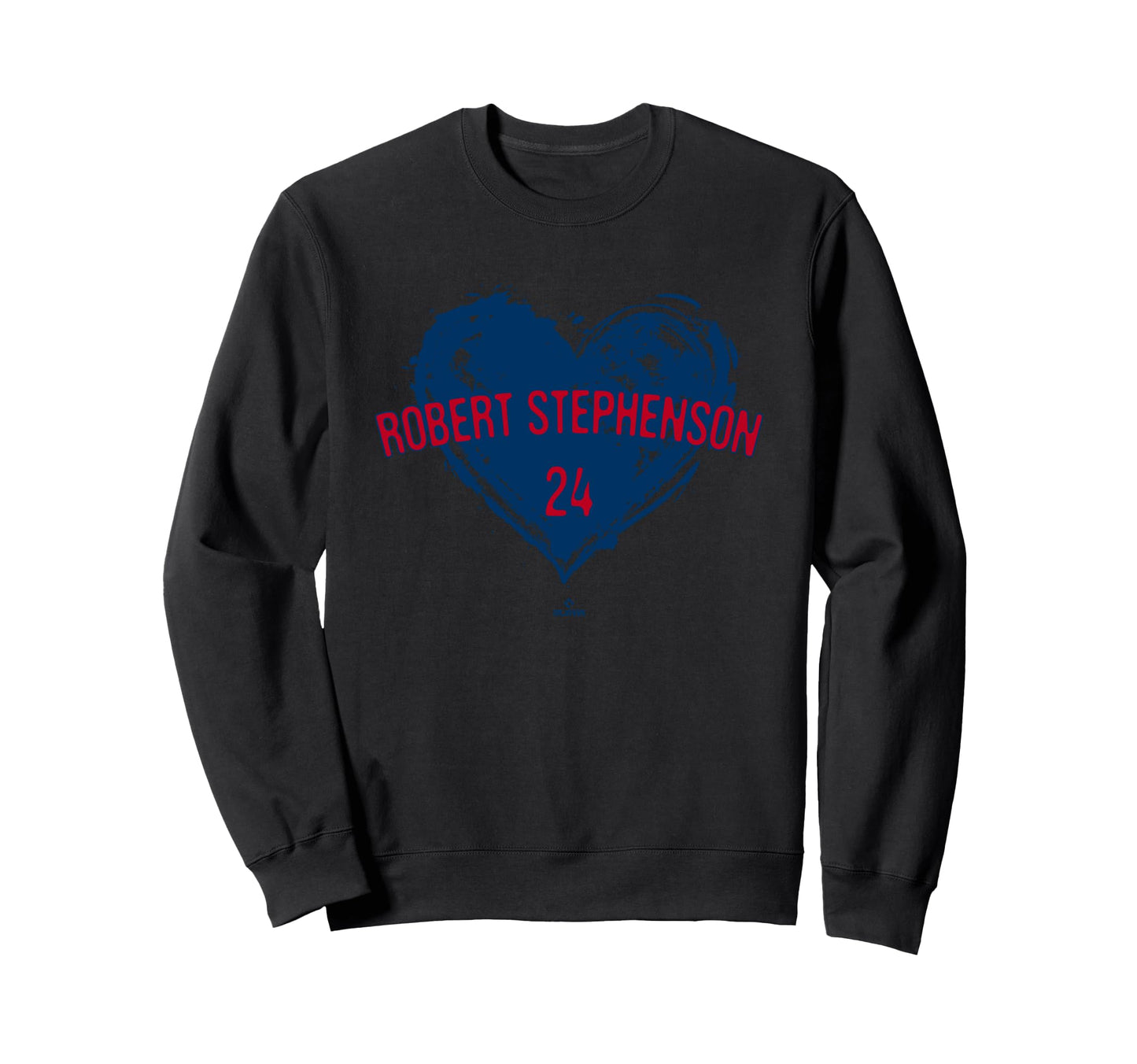 Distressed Heart Robert Sweatshirt - Casual Everyday Wear Unisex - T-Shirt, Sweatshirt, Hoodie