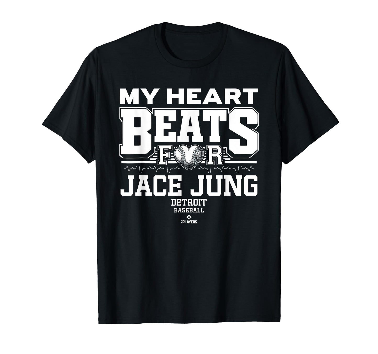 My Heart Beats Jace Jung Detroit T-Shirt - Custom Art Print Men Women - T-Shirt, Sweatshirt, Hoodie