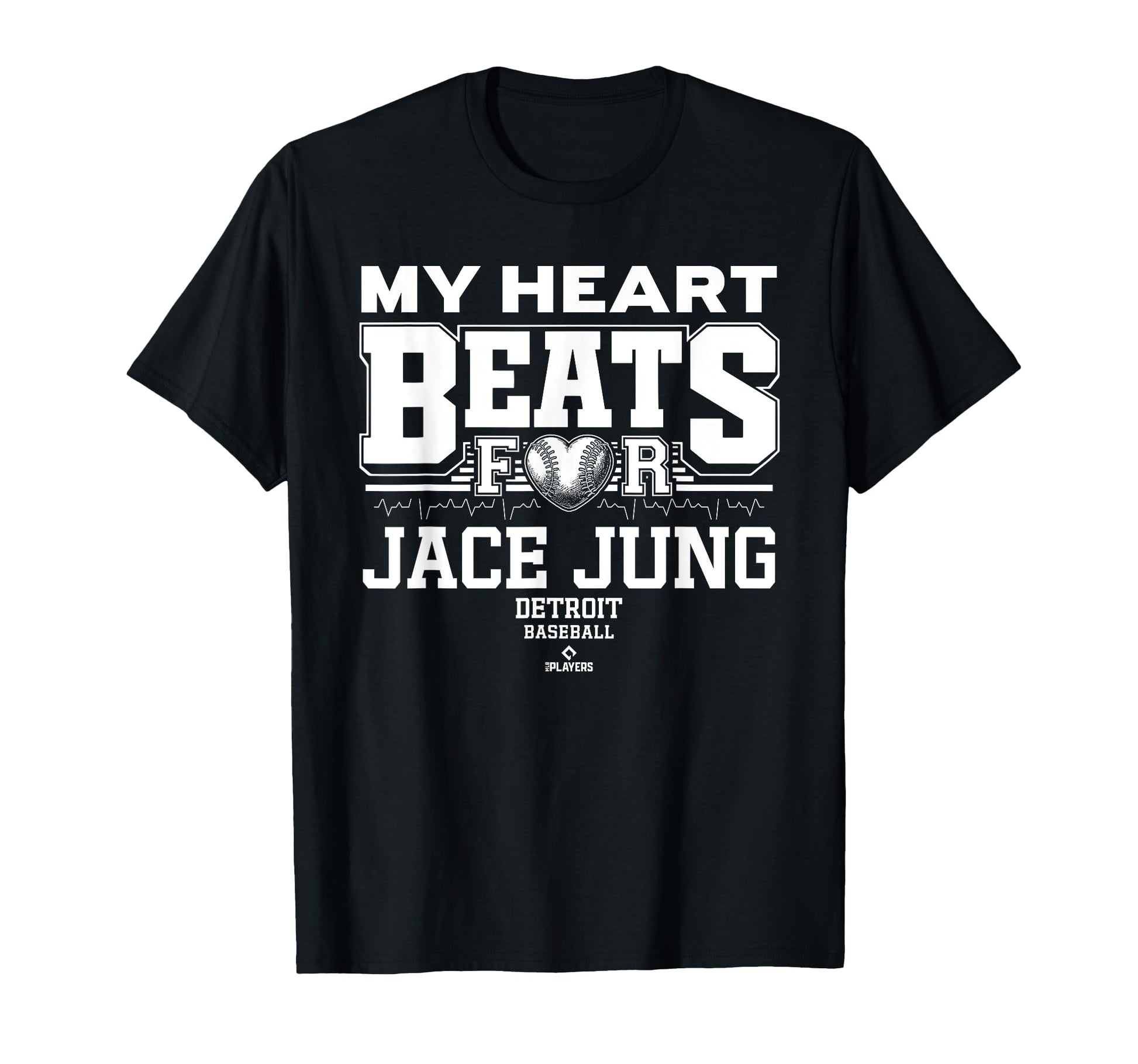 My Heart Beats Jace Jung Detroit T-Shirt - Custom Art Print Men Women - T-Shirt, Sweatshirt, Hoodie