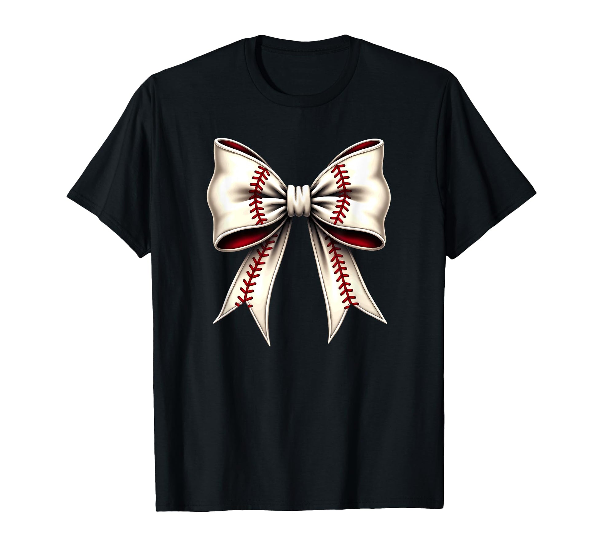 Baseball Coquette Bow Mommy T-Shirt - Fun Novelty Design Unisex - T-Shirt, Sweatshirt, Hoodie