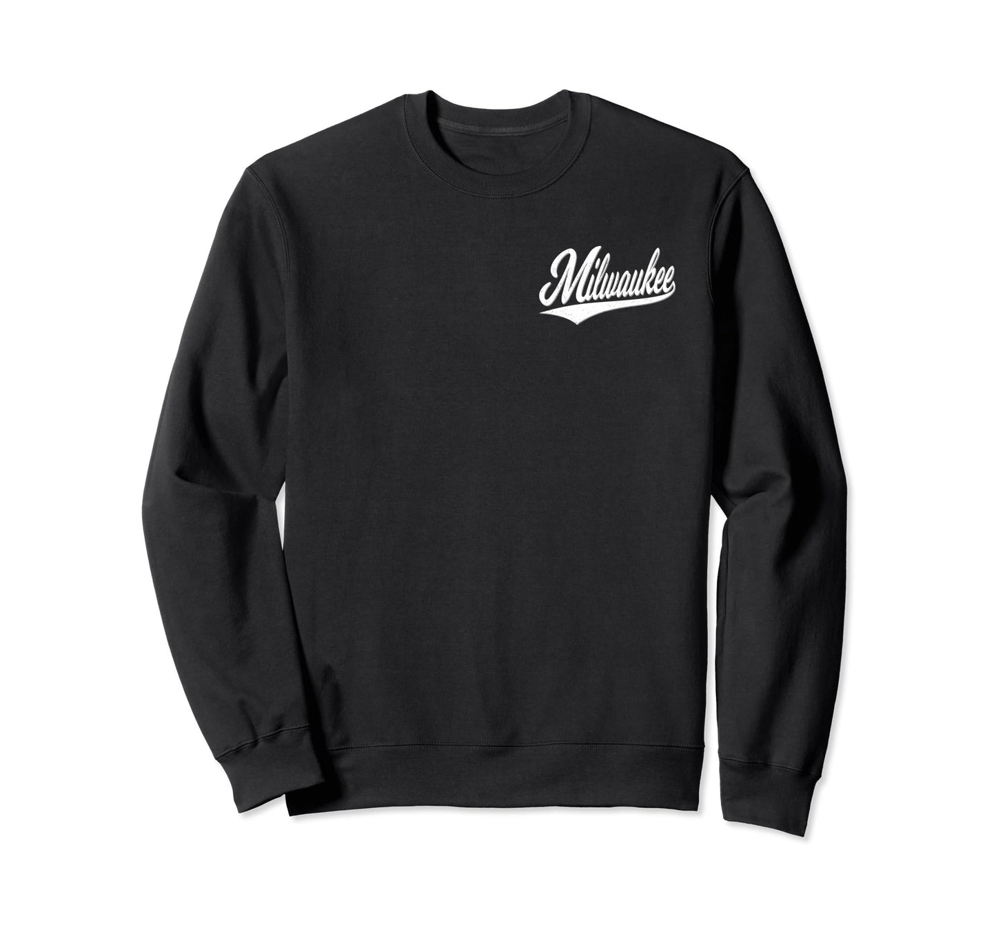 Milwaukee Wisconsin Varsity Sweatshirt - Custom Art Print for Adults - T-Shirt, Sweatshirt, Hoodie