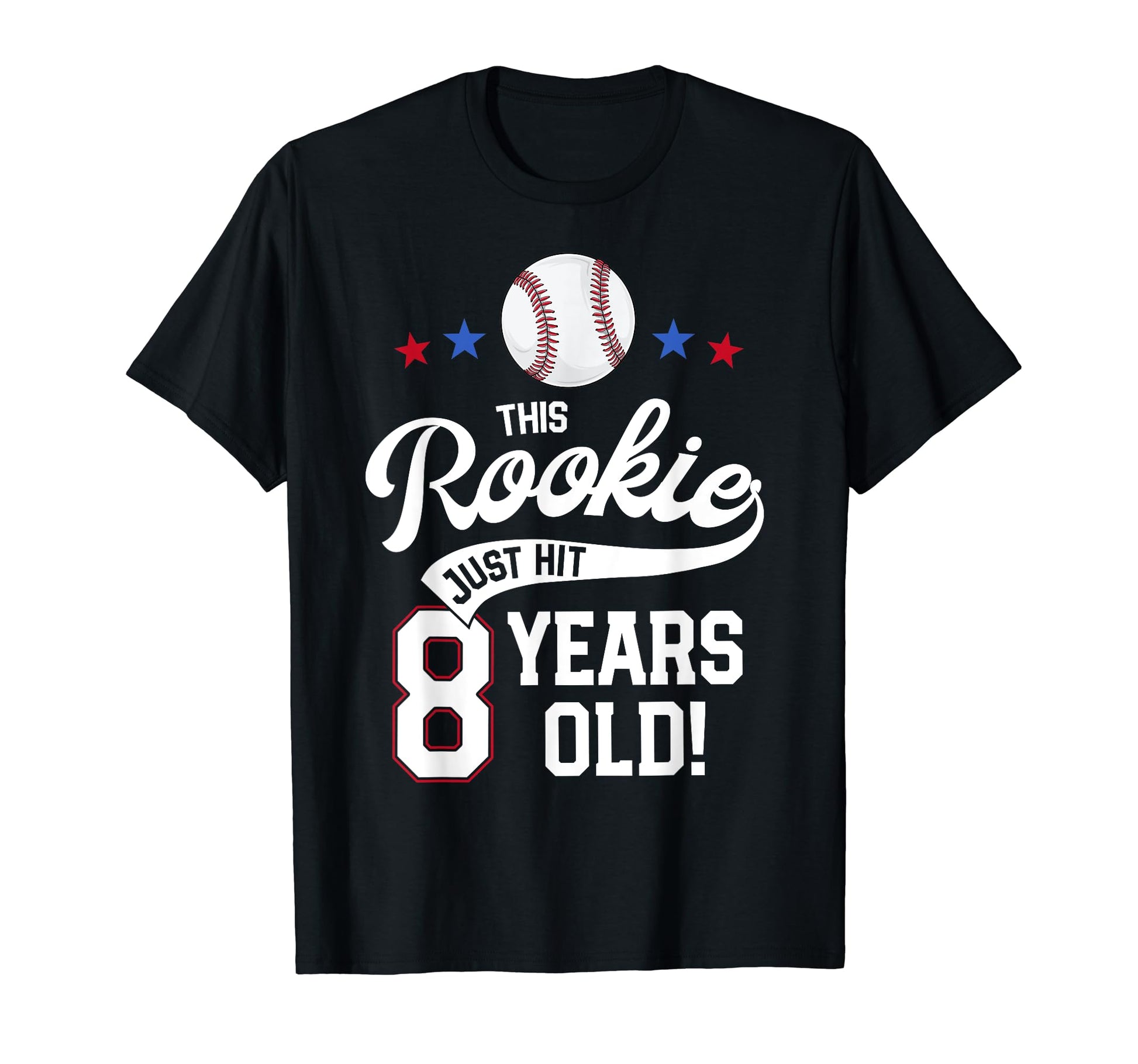 Baseball Birthday Party This Rookie T-Shirt - Graphic Print for Adults - T-Shirt, Sweatshirt, Hoodie