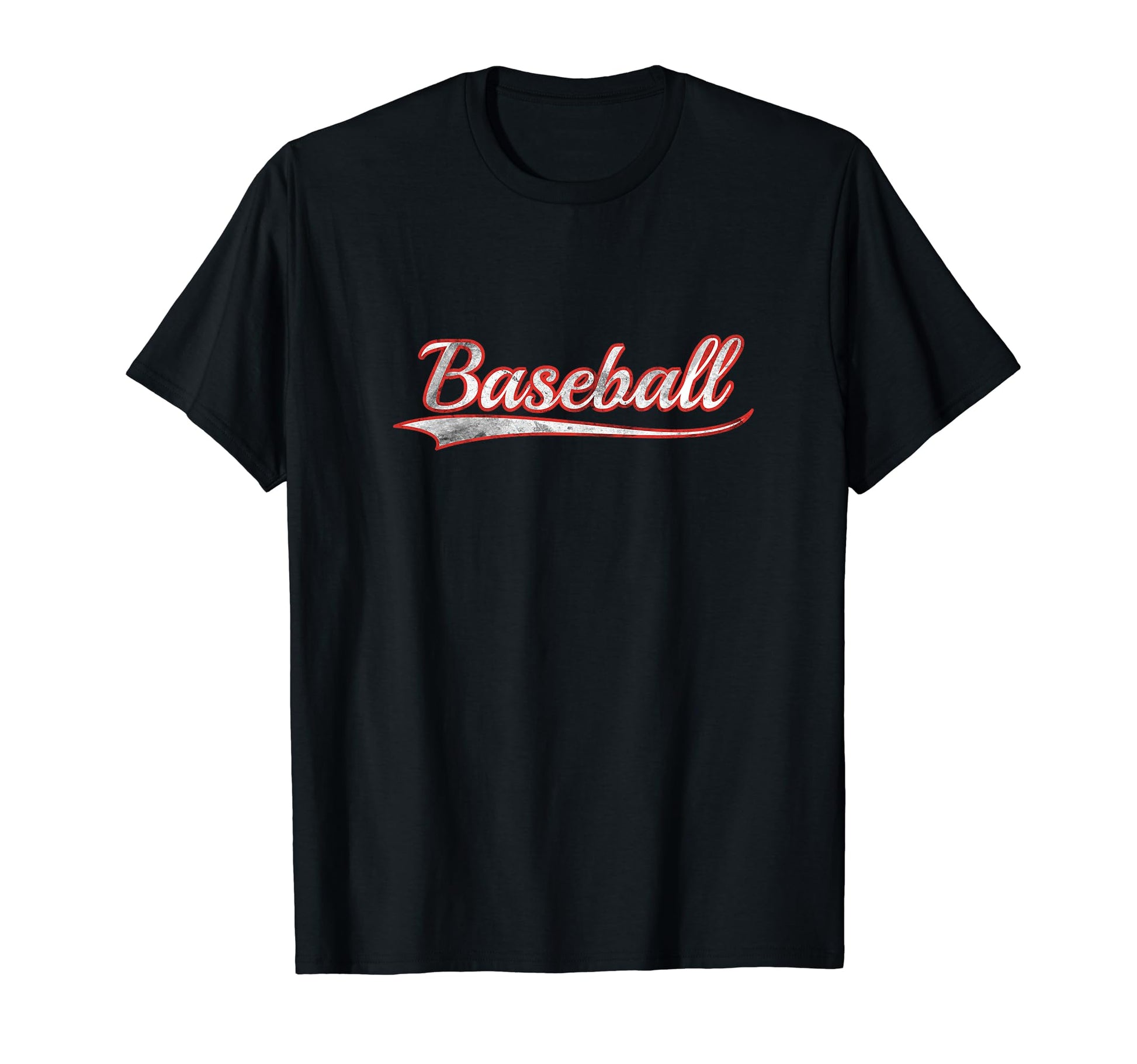 Baseball Varsity Distressed Throwback T-Shirt - Streetwear Style for Adults - T-Shirt, Sweatshirt, Hoodie