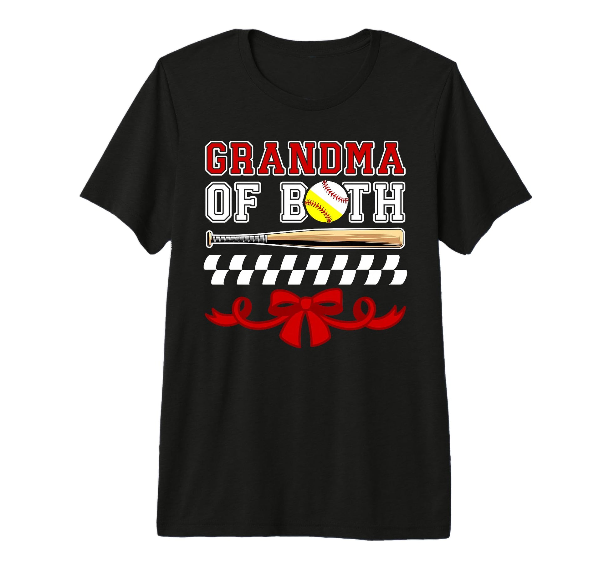 Grandma Both Coquette Baseball T-Shirt - Casual Everyday Wear for Adults - T-Shirt, Sweatshirt, Hoodie