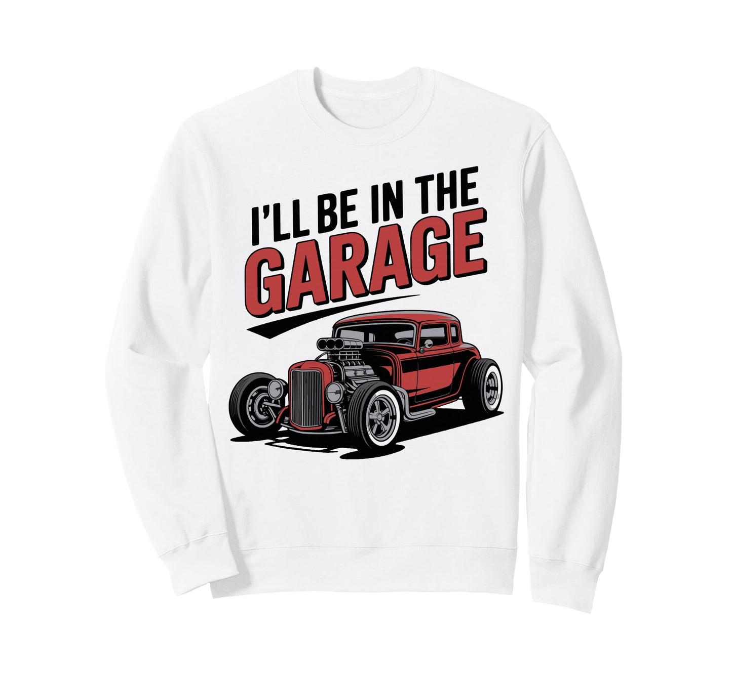 Cars Automobile Car Show Mechanics Sweatshirt - Minimalist Print for Adults - T-Shirt, Sweatshirt, Hoodie