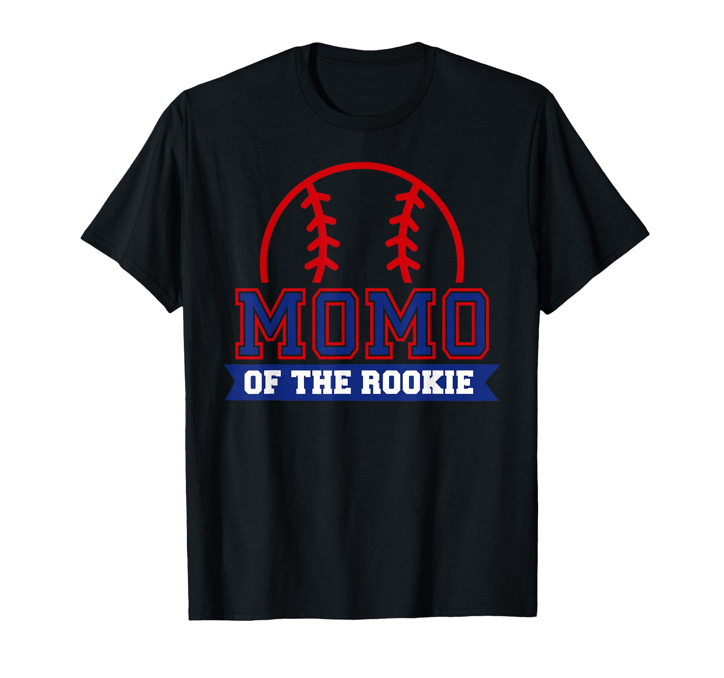 Momo Rookie 1St Birthday Baseball T-Shirt - Unique Graphic for Adults - T-Shirt, Sweatshirt, Hoodie