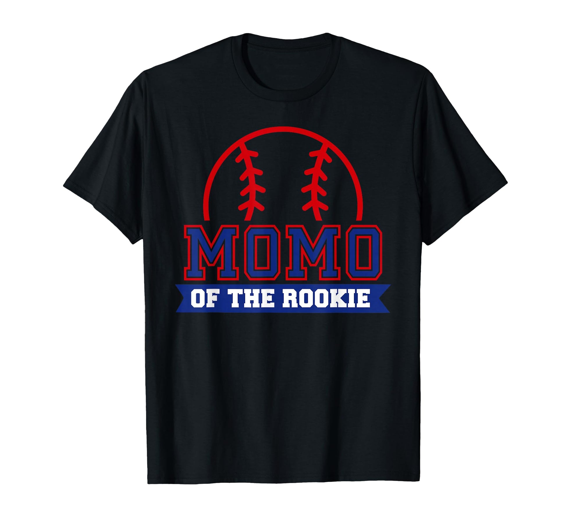 Momo Rookie 1St Birthday Baseball T-Shirt - Unique Graphic for Adults - T-Shirt, Sweatshirt, Hoodie