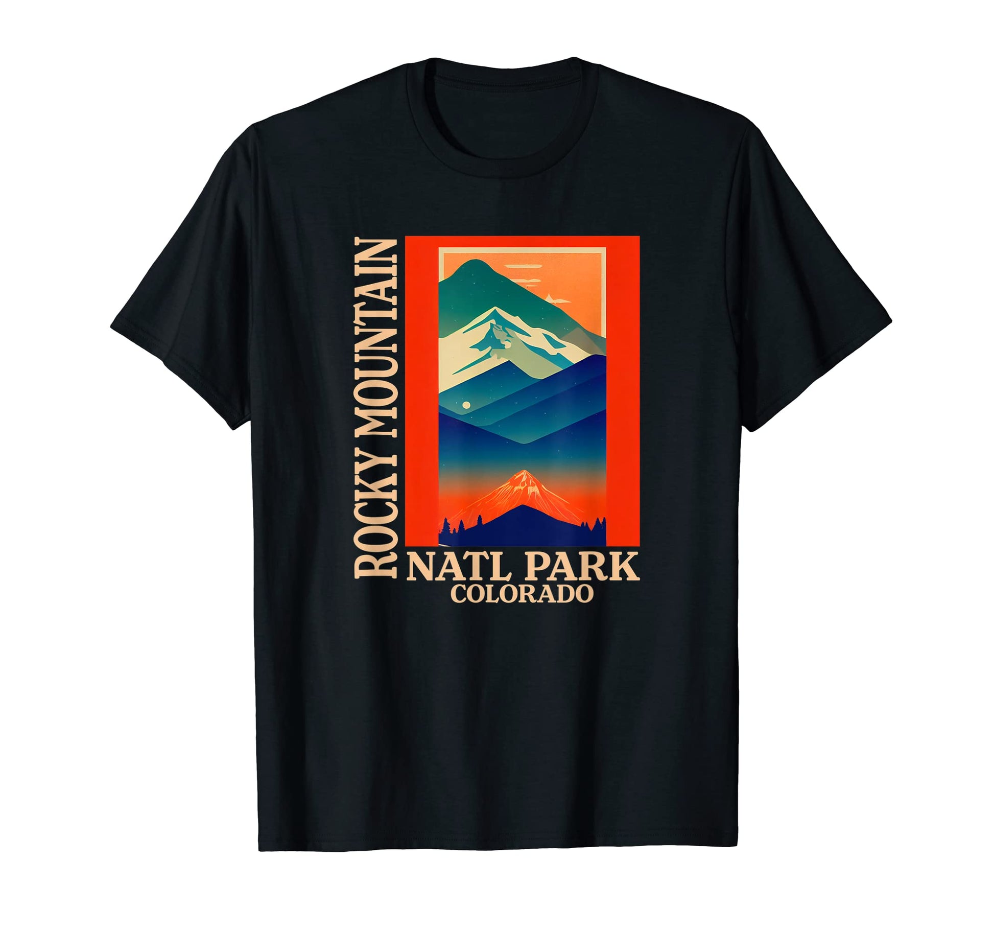 Colorado Rocky Mountain National T-Shirt - Fun Novelty Design Men Women - T-Shirt, Sweatshirt, Hoodie