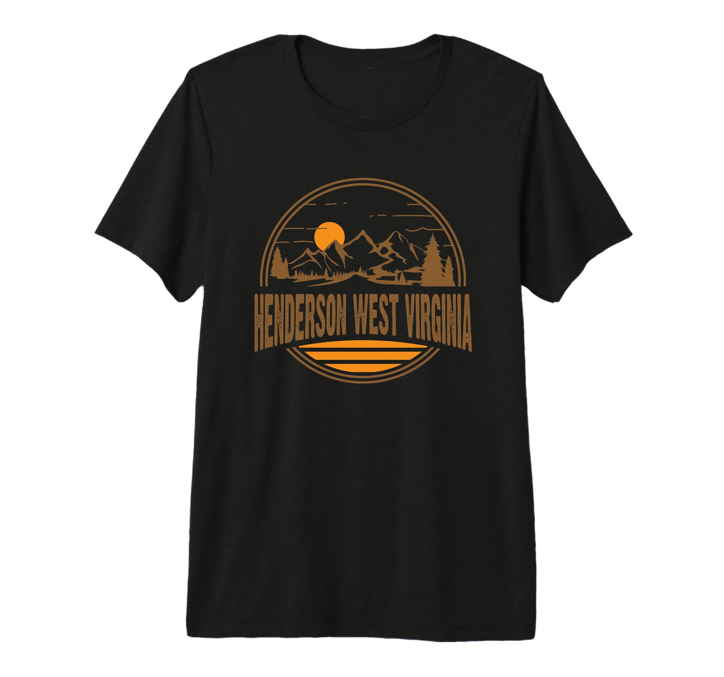 Henderson West Virginia State Gift T-Shirt - Casual Everyday Wear Unisex - T-Shirt, Sweatshirt, Hoodie