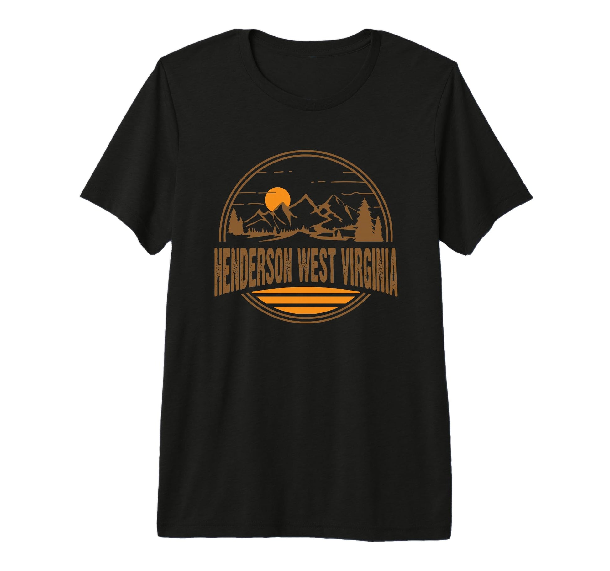 Henderson West Virginia State Gift T-Shirt - Casual Everyday Wear Unisex - T-Shirt, Sweatshirt, Hoodie