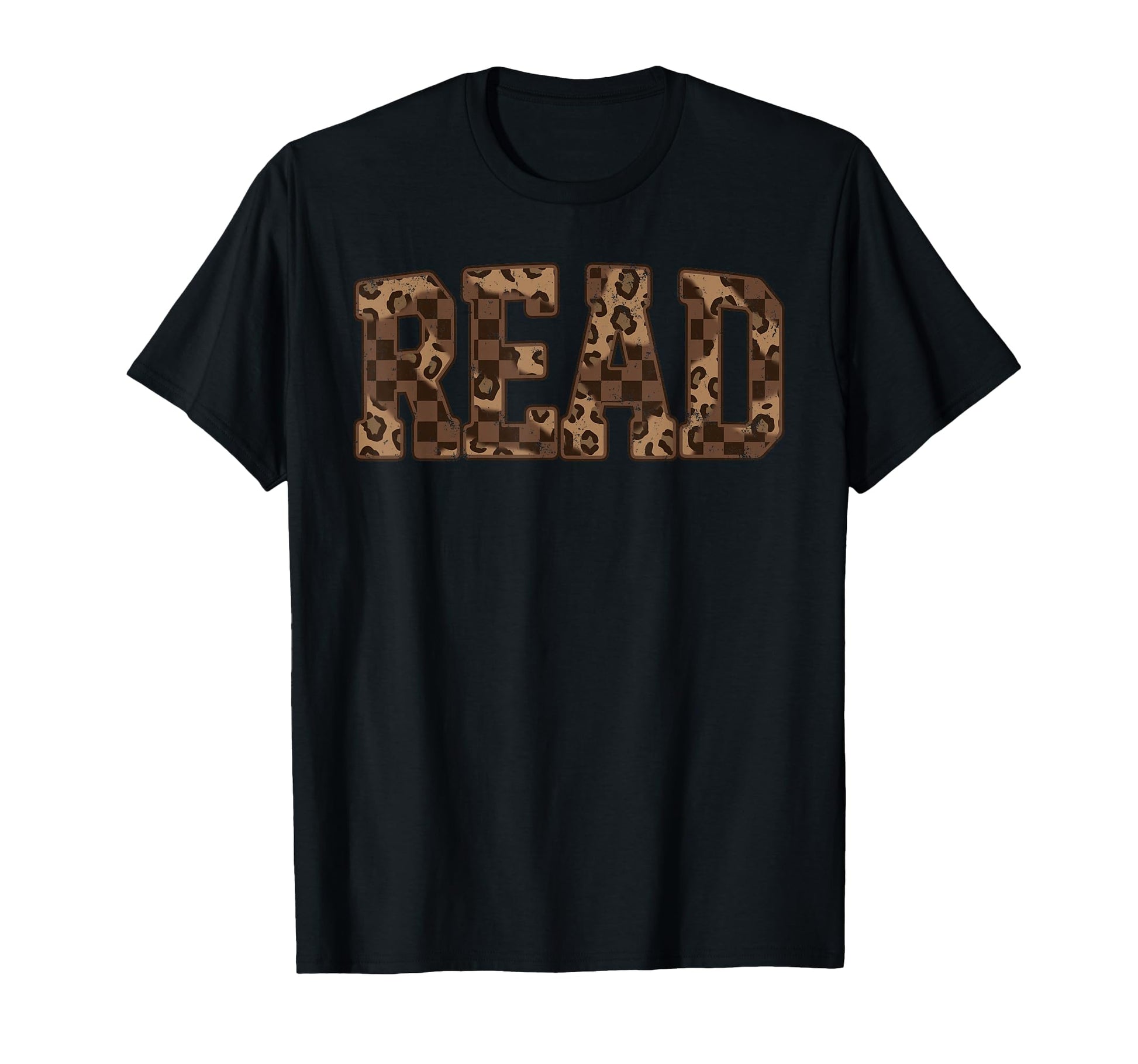 Read Coquette Bow Western Groovy Leopard T-Shirt - Minimalist Print Unisex - T-Shirt, Sweatshirt, Hoodie