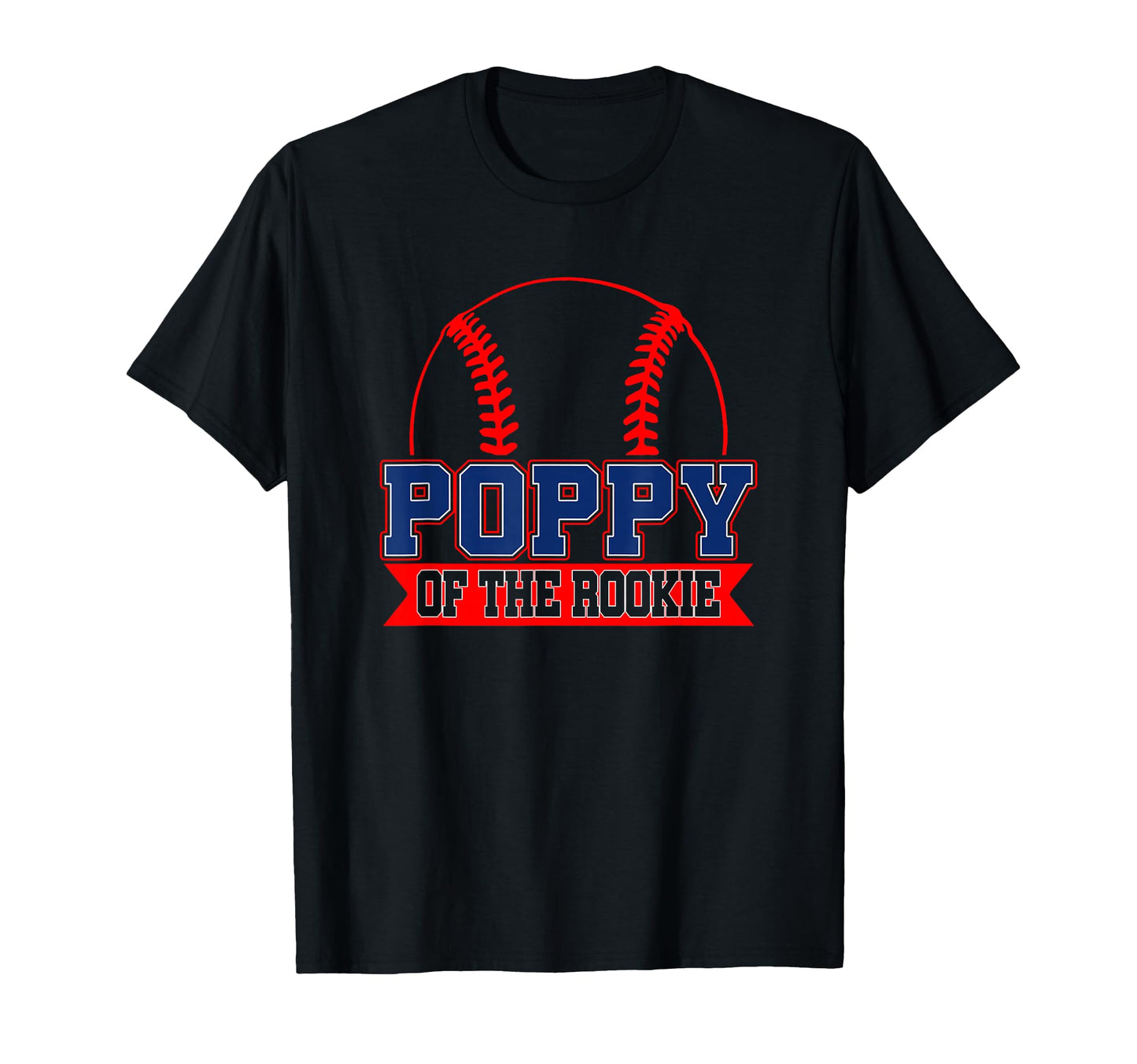 Poppy Rookie Year 1St Birthday Baseball T-Shirt - Unique Graphic Men Women - T-Shirt, Sweatshirt, Hoodie